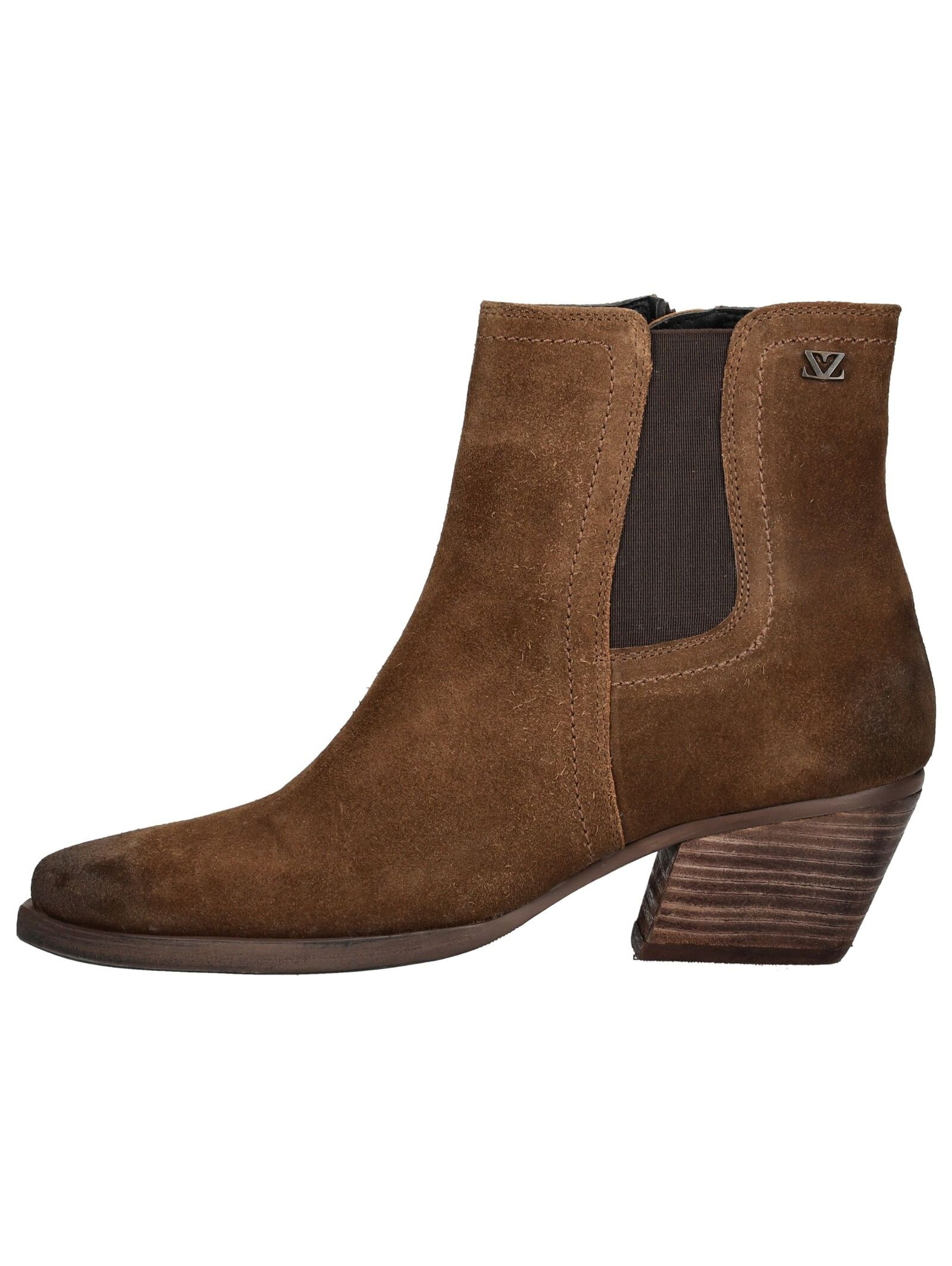 Lazamani Bikerboots »Lazamani Stiefelette Veloursleder/Textil«