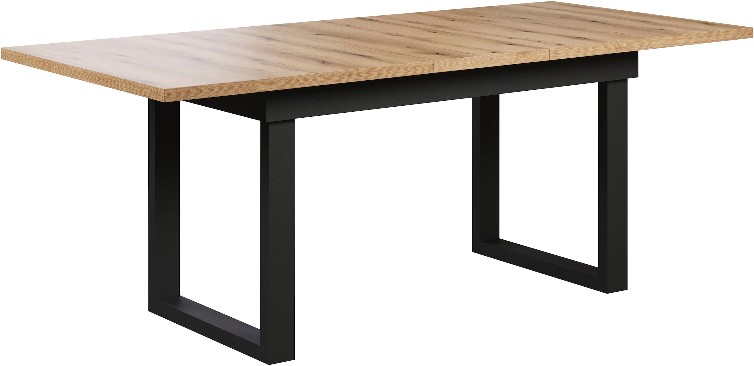Home affaire Esstisch »Valencia« 1 Stk. tlg. Synchroauszug; Metallkufen, ausziehbar auf 200 cm