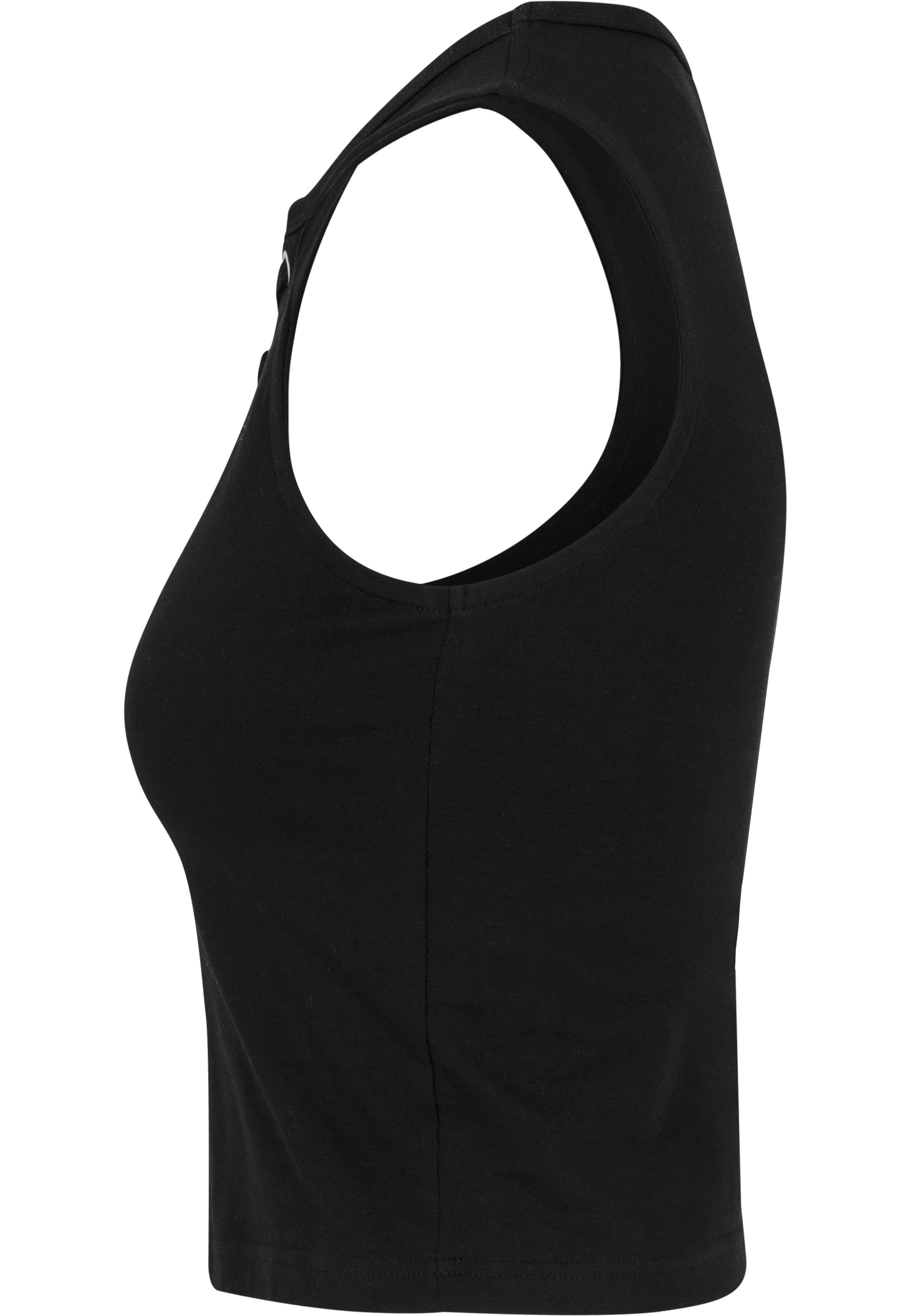 URBAN CLASSICS Yoga & Relax Shirt »Urban Classics Damen Ladies Lace Up Cropped Top« 1 Stk.