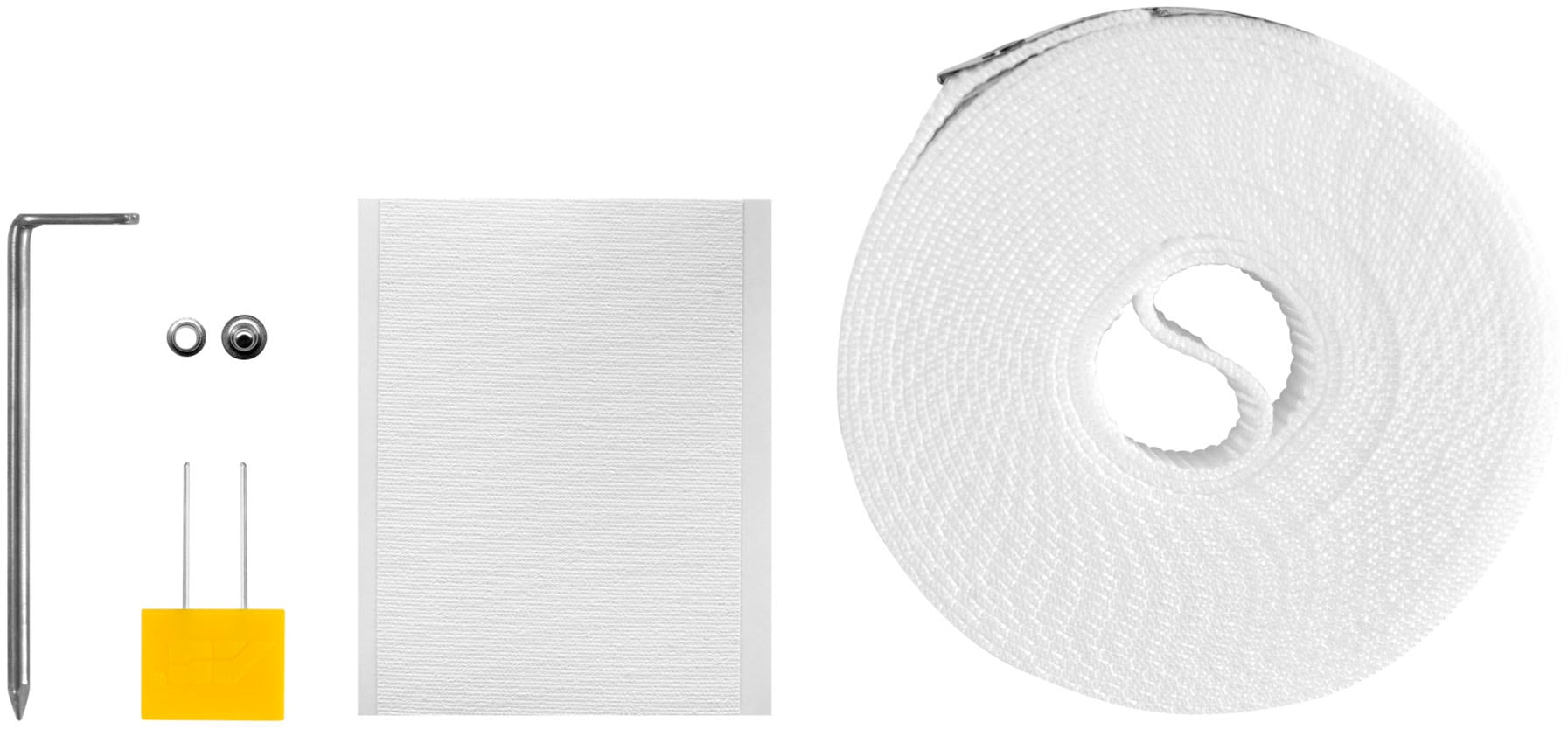 SCHELLENBERG Reparatur-Set »Rollladen Gurtfix für das Rollladensystem Maxi« Set, 1 Stk. tlg. für alte Gurtbänder in unterschiedlichen Farben, 23 mm x 4,3 m