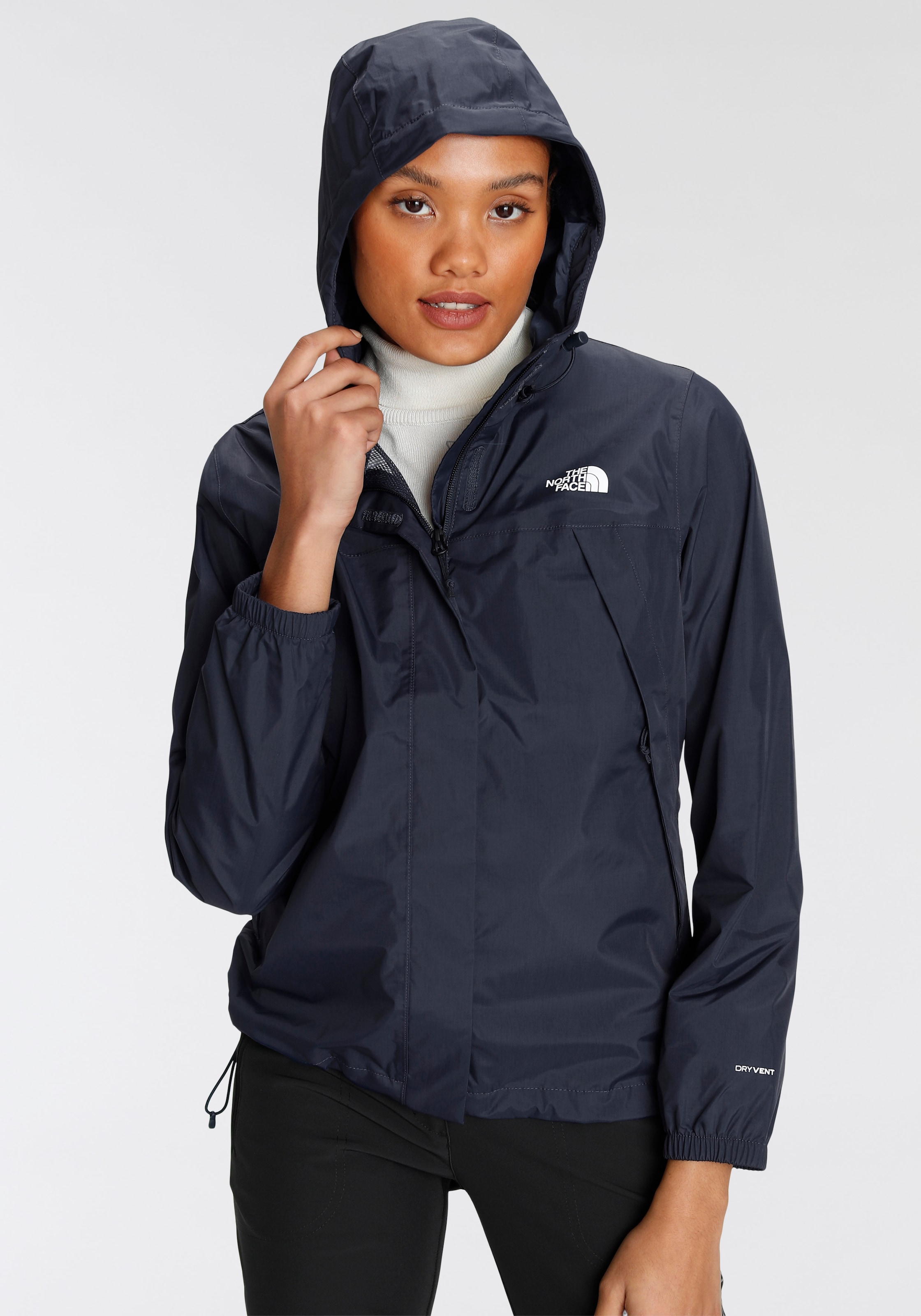 The North Face Funktionsjacke "ANTORA", mit Kapuze, winddicht, wasserdicht günstig online kaufen