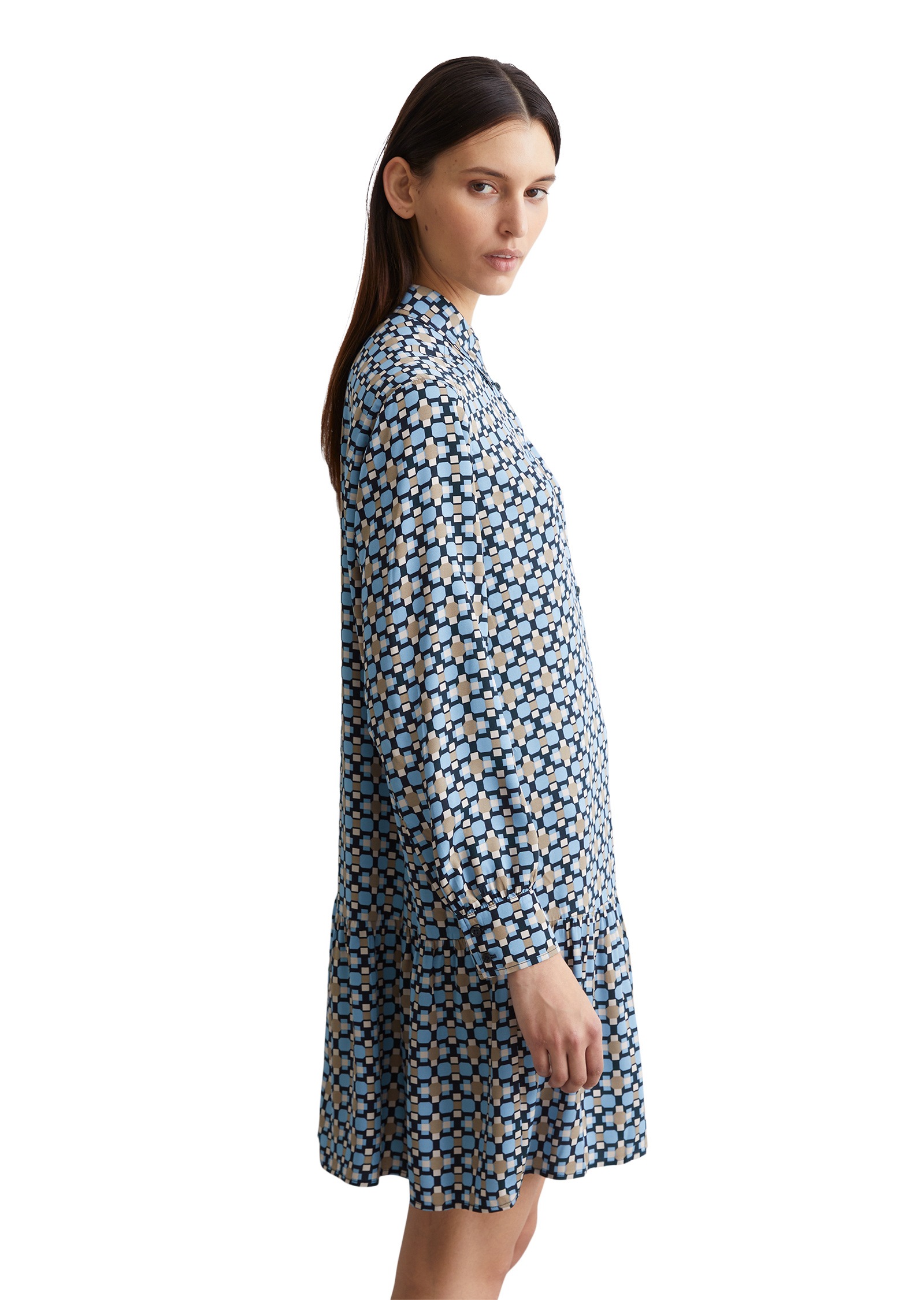 Marc O'Polo Hemdblusenkleid »aus LENZING™ ECOVERO™«