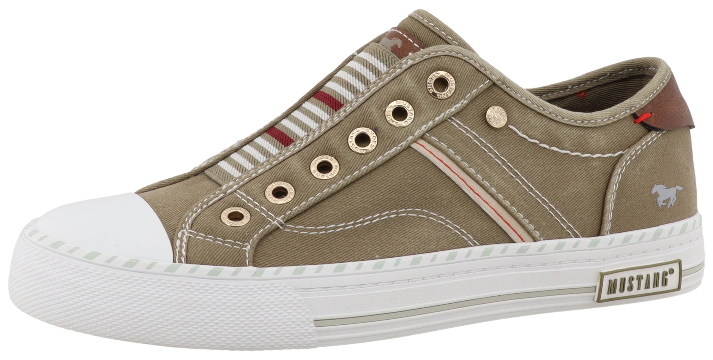 Mustang Shoes Slip-On Sneaker "Magdalena" Freizeitschuh, Slipper, Schlupfsc günstig online kaufen