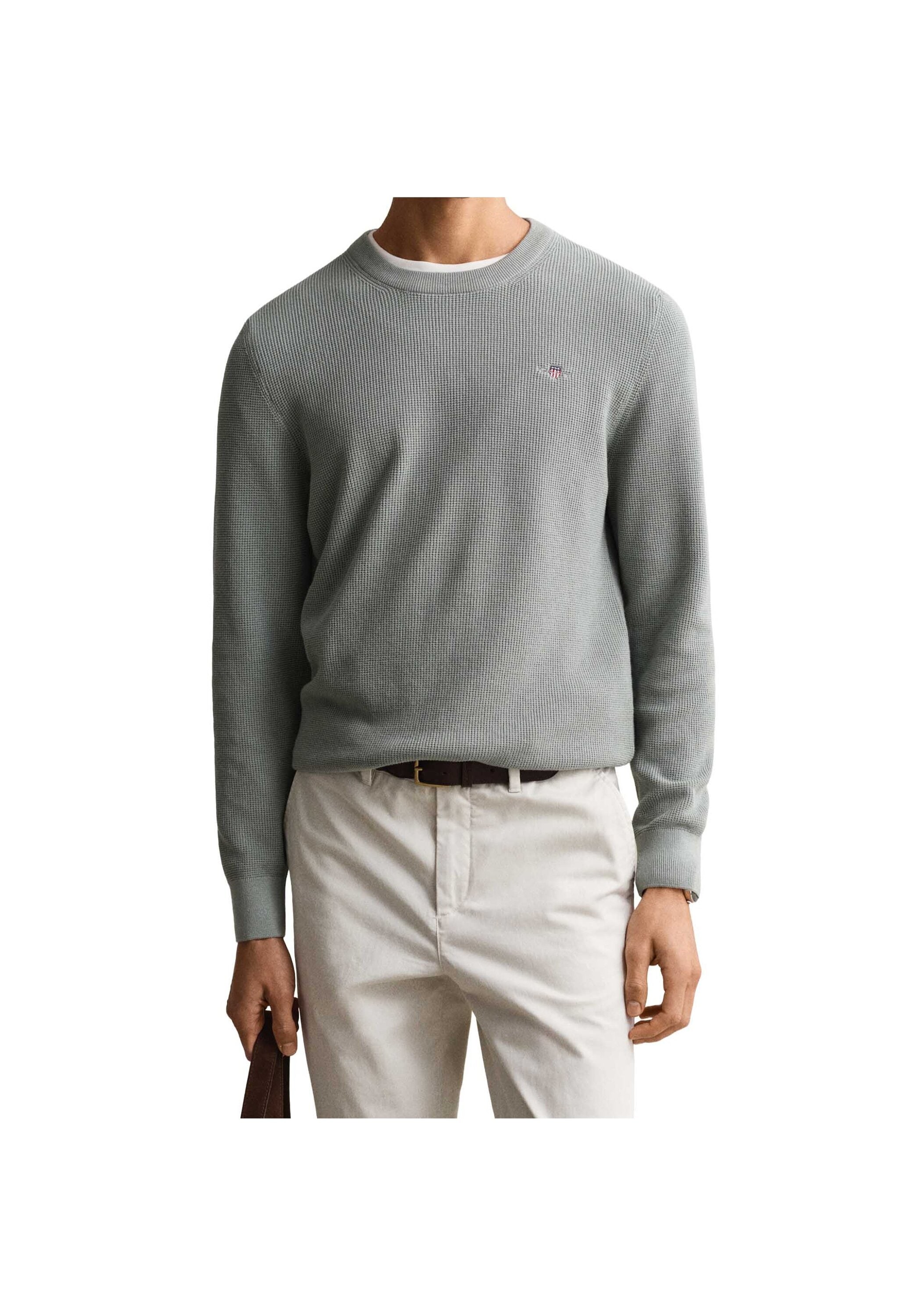 Gant Sweater »Strickpullover WAFFLE KNIT SWEATER 1er Pack«, 1 tlg.
