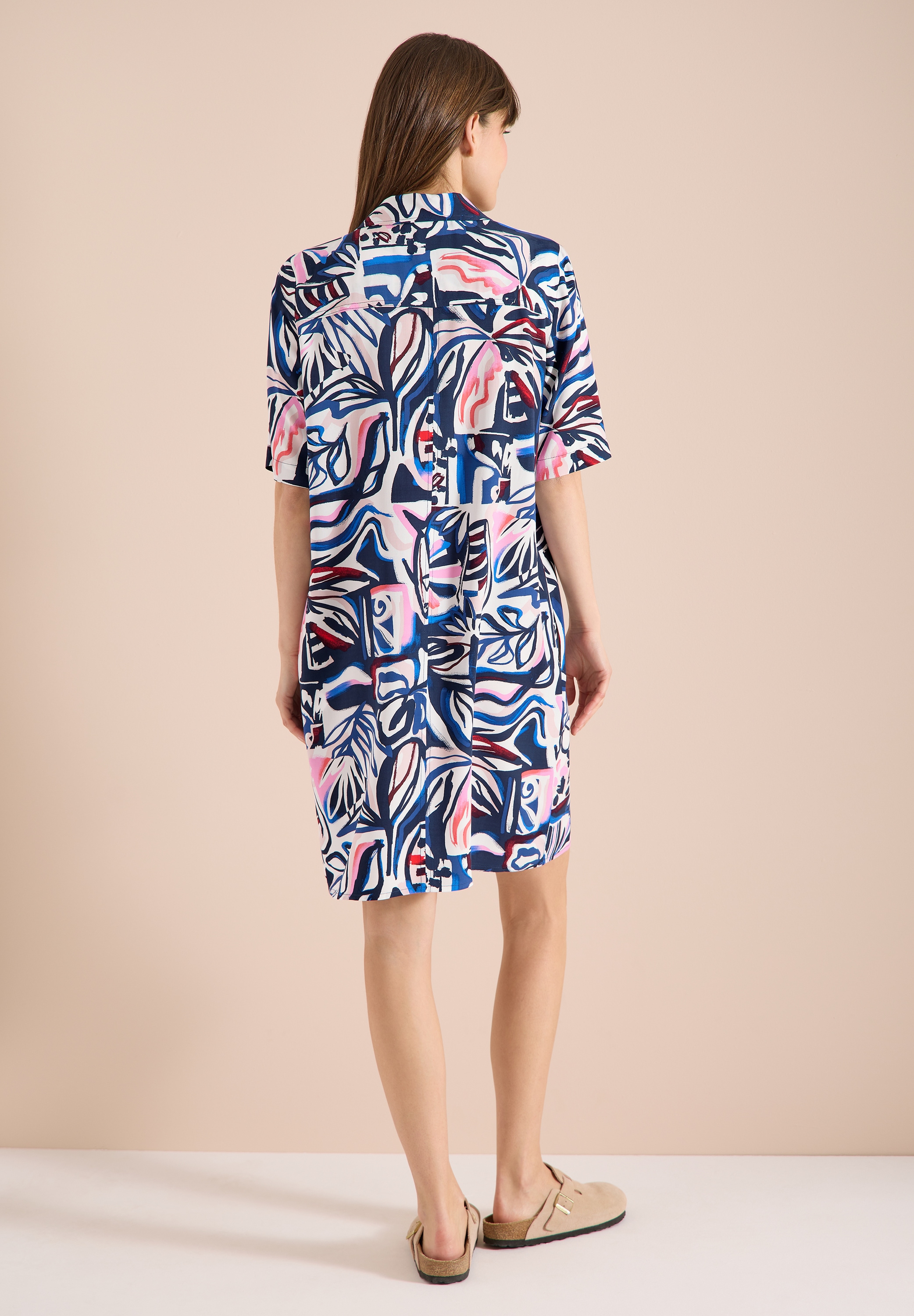 Cecil Midikleid Ohne Taschen aus Viskose