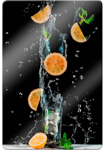 Glasbild »Belenko Splashing Lemonade«, (Set)