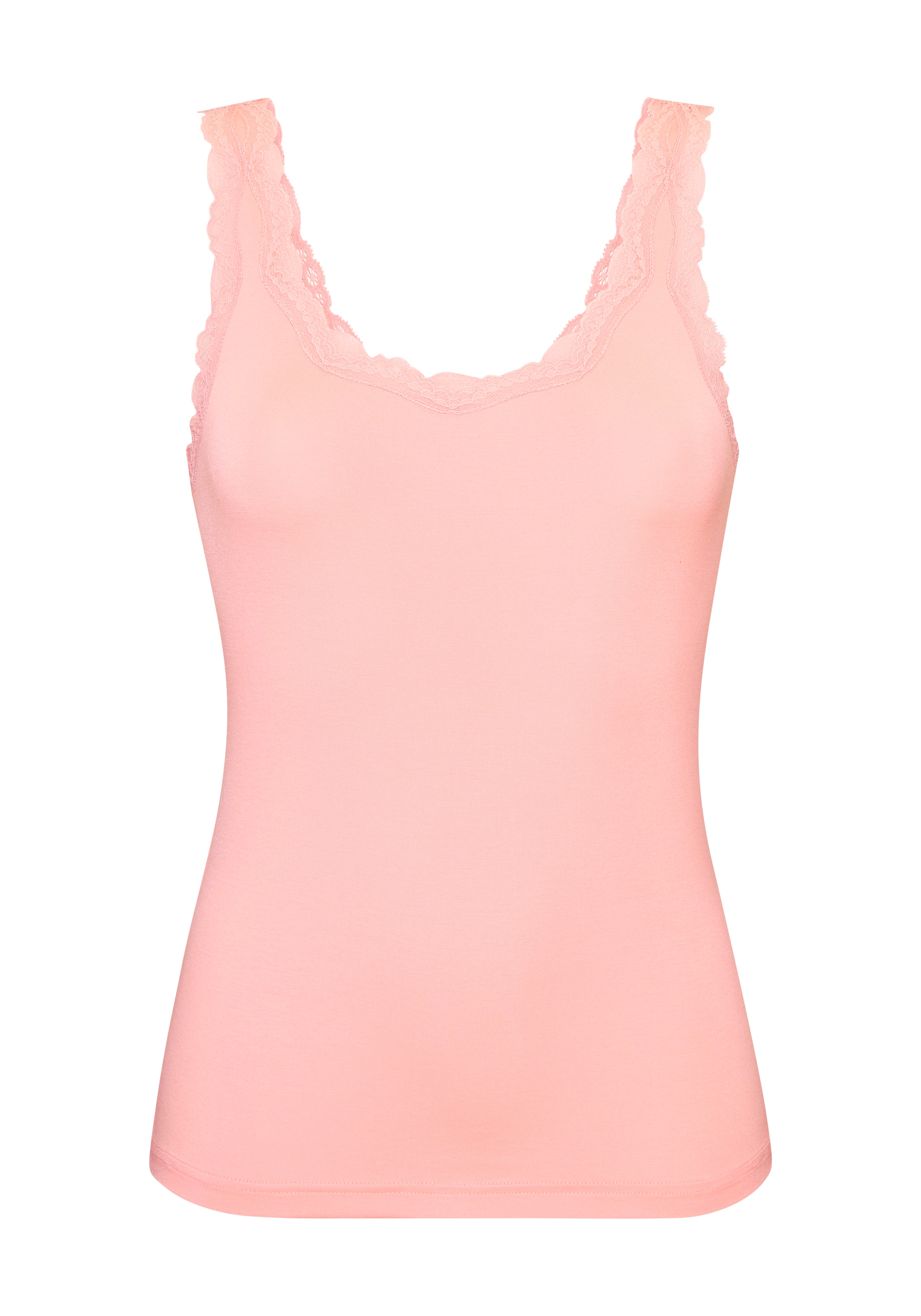 LASCANA Achseltop aus hochwertiger Modal-Qualität mit Spitze