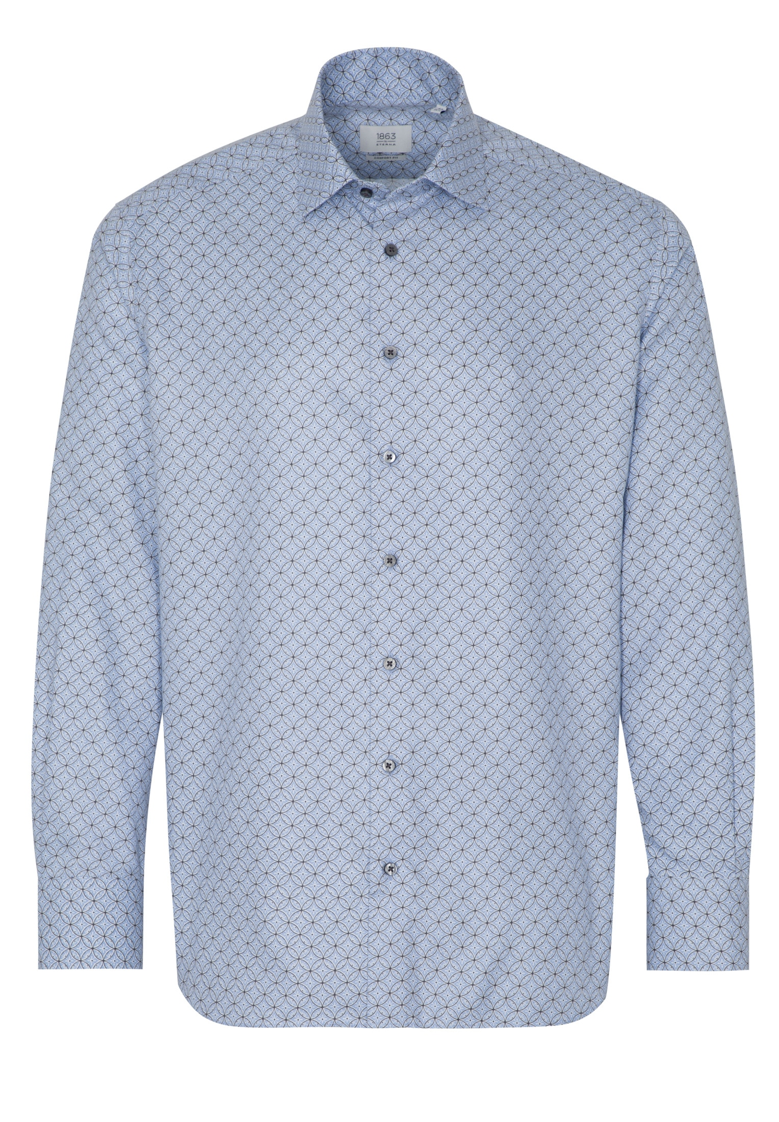 Eterna Langarmhemd »COMFORT FIT«, NEVER IRON (bügelfrei)