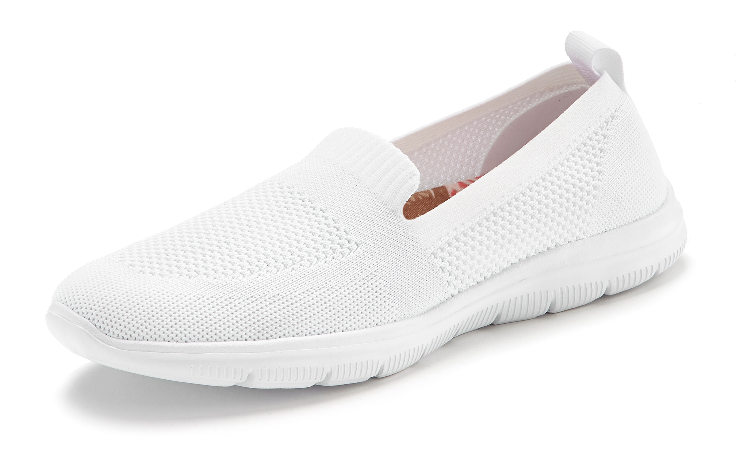 LASCANA Slipper, Slip-On-Sneaker, Halbschuh, ultraleichter Sneaker, VEGAN