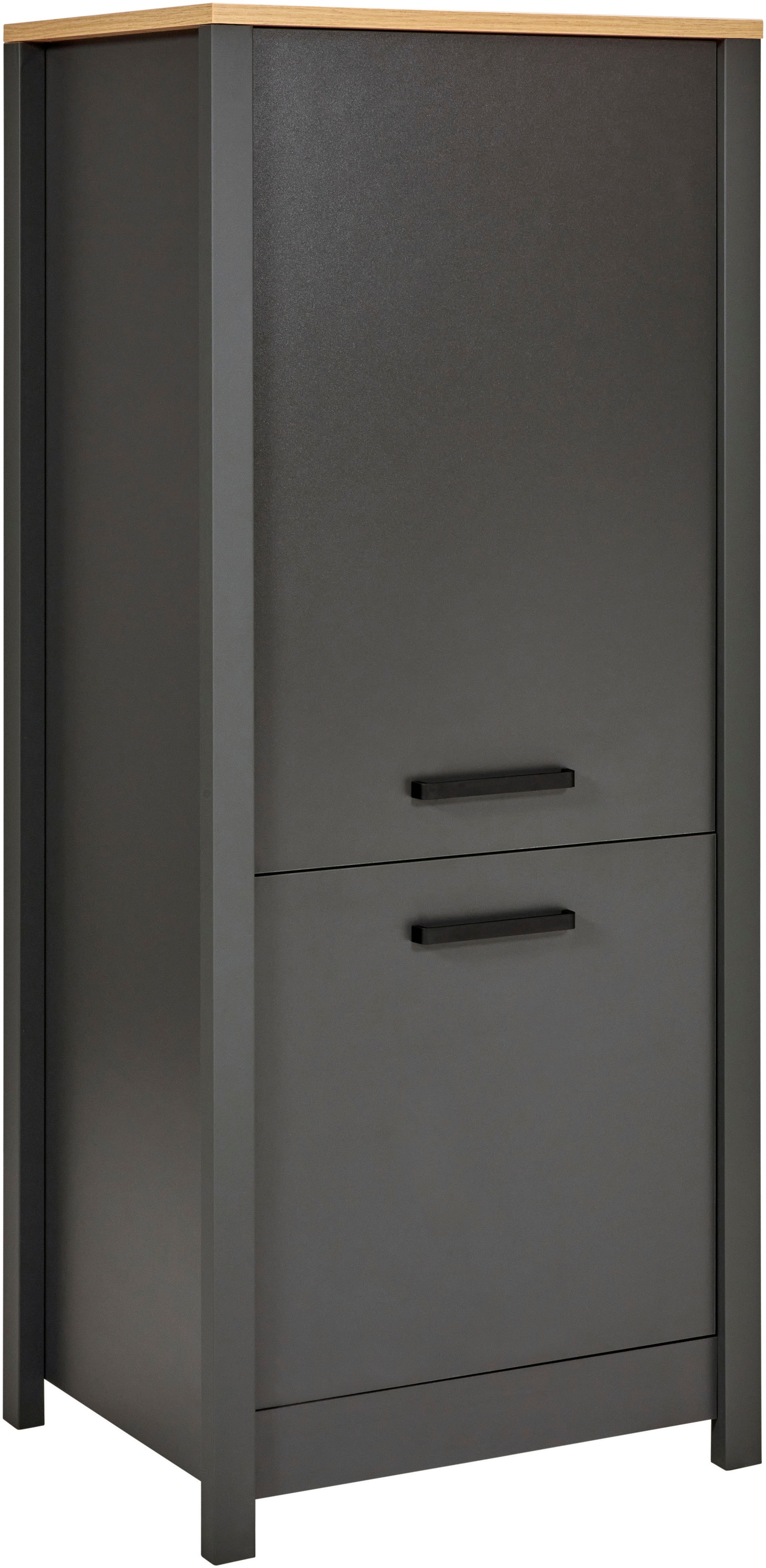 Inter Link Kühlumbauschrank »Veneto« 1 Stk. tlg. Für Kühl-Gefrier-Kombi, Soft-Close, Füße höhenverstellbar, 70x60x167