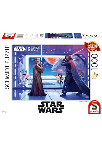 Puzzle »Obi Wan's Final Battle«, Made in Europe