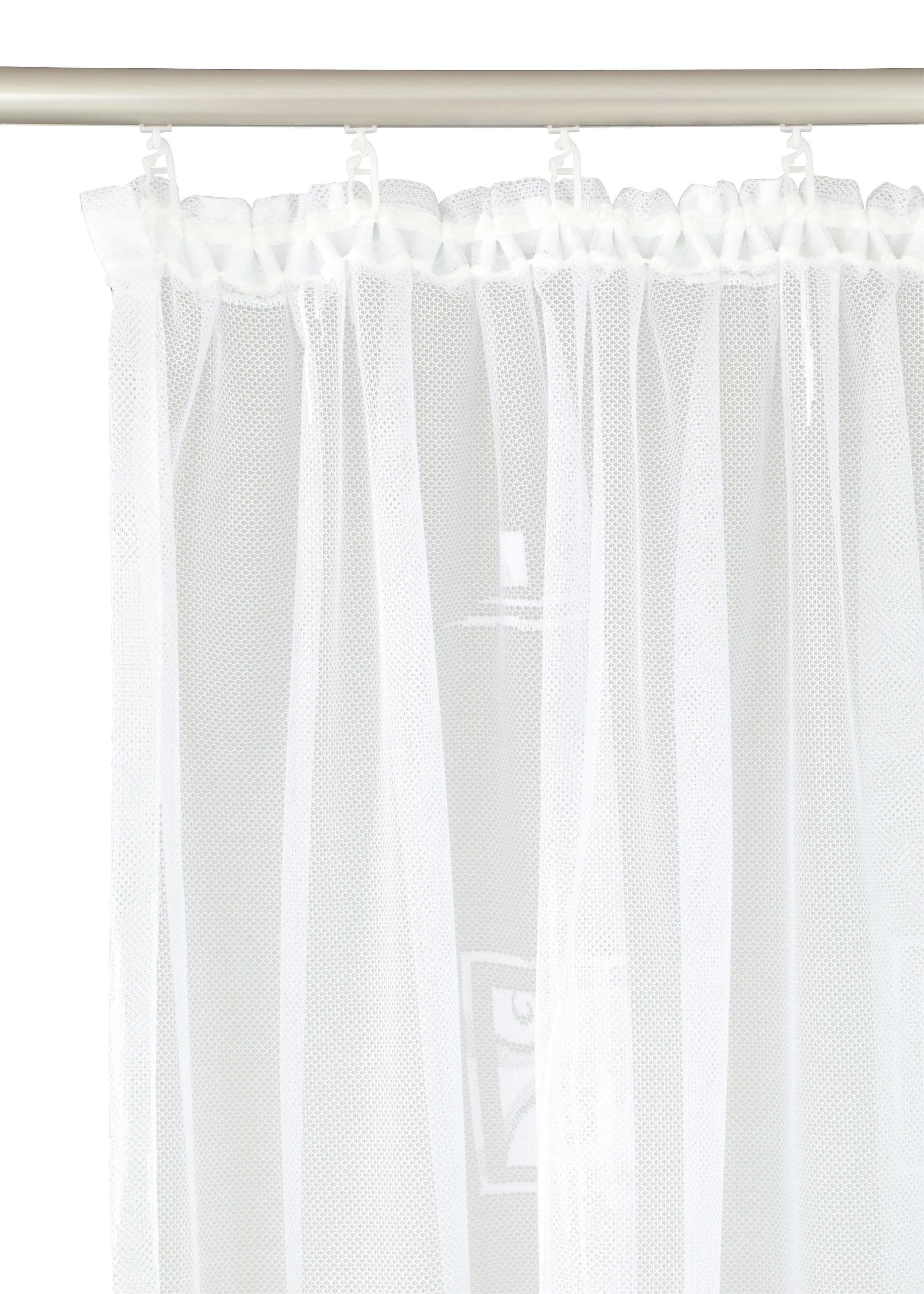 Weckbrodt Gardine »Alexa«, (1 St.), Jacquard, strukturiert,halbtransparent, Allover,Motiv, Bleiband, Store