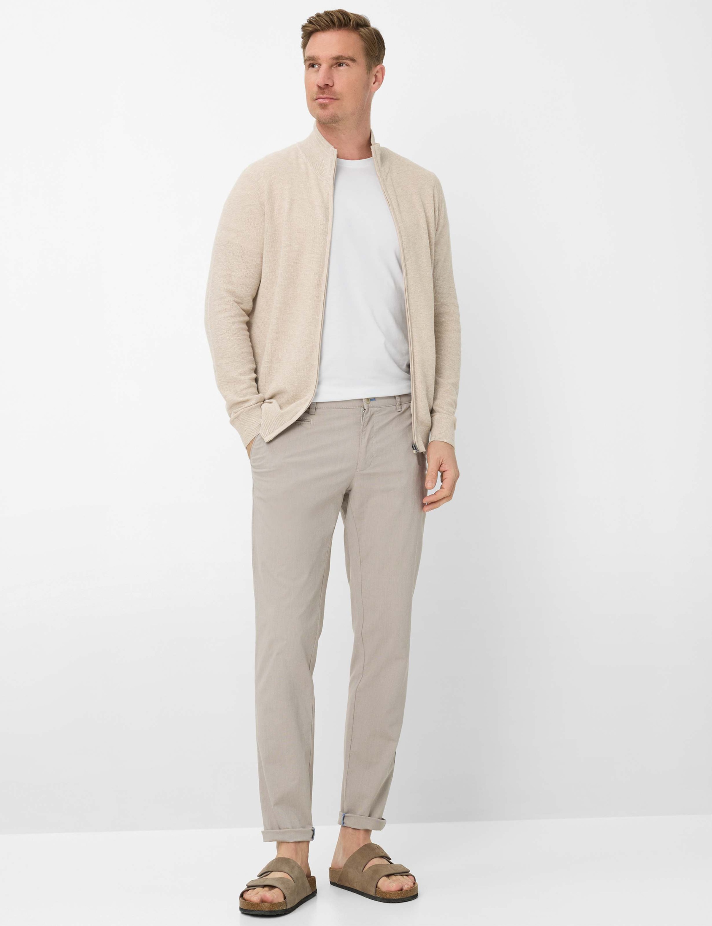 BRAX FABIO IN Chino Pants Beige 33 6