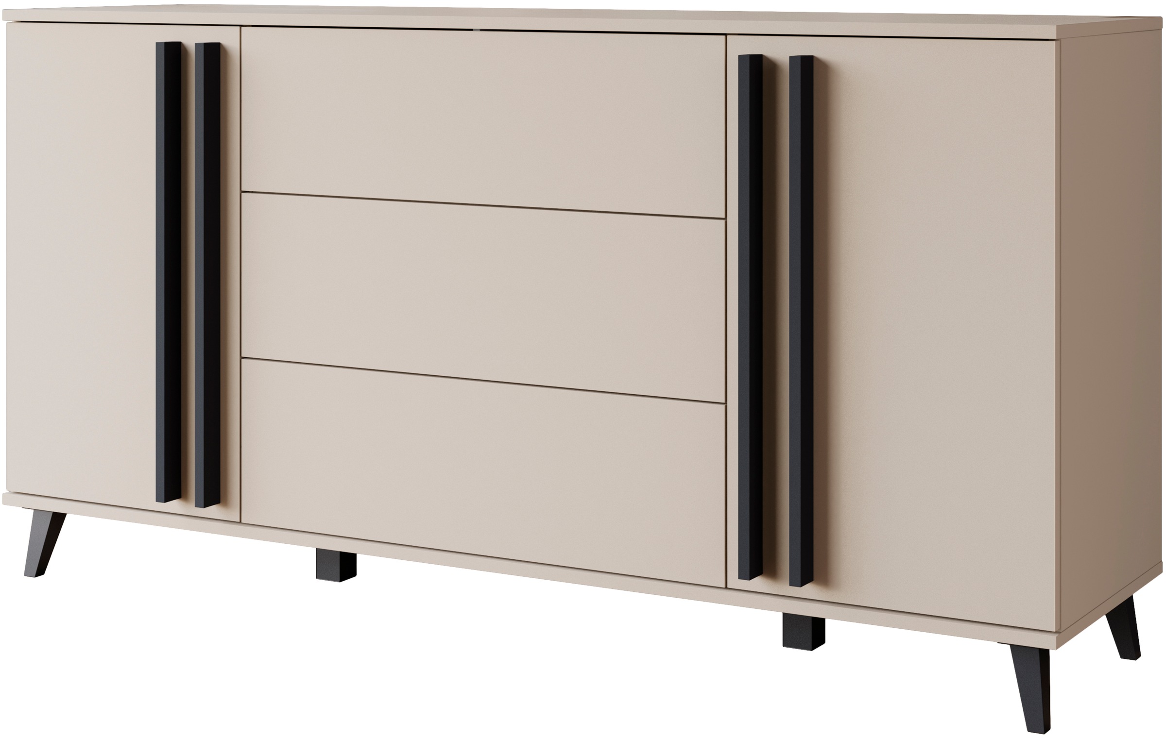 INOSIGN Sideboard "Helsinki, Kommode mit 2 Türen und 3 Schubladen, Breite 1 günstig online kaufen