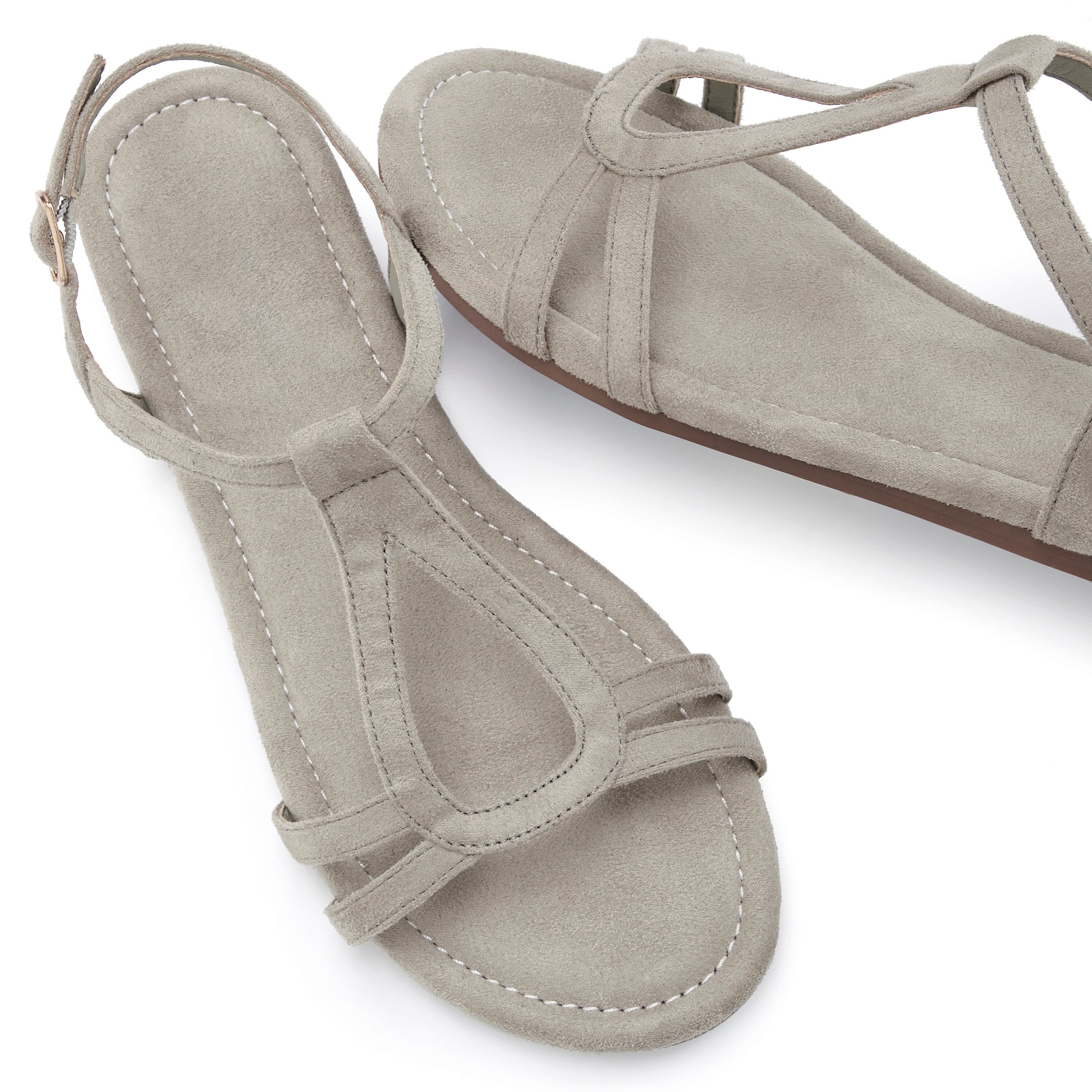 Vivance Sandale »Sandalette, offener Schuh, Sommerschuh«, aus weichem Material VEGAN