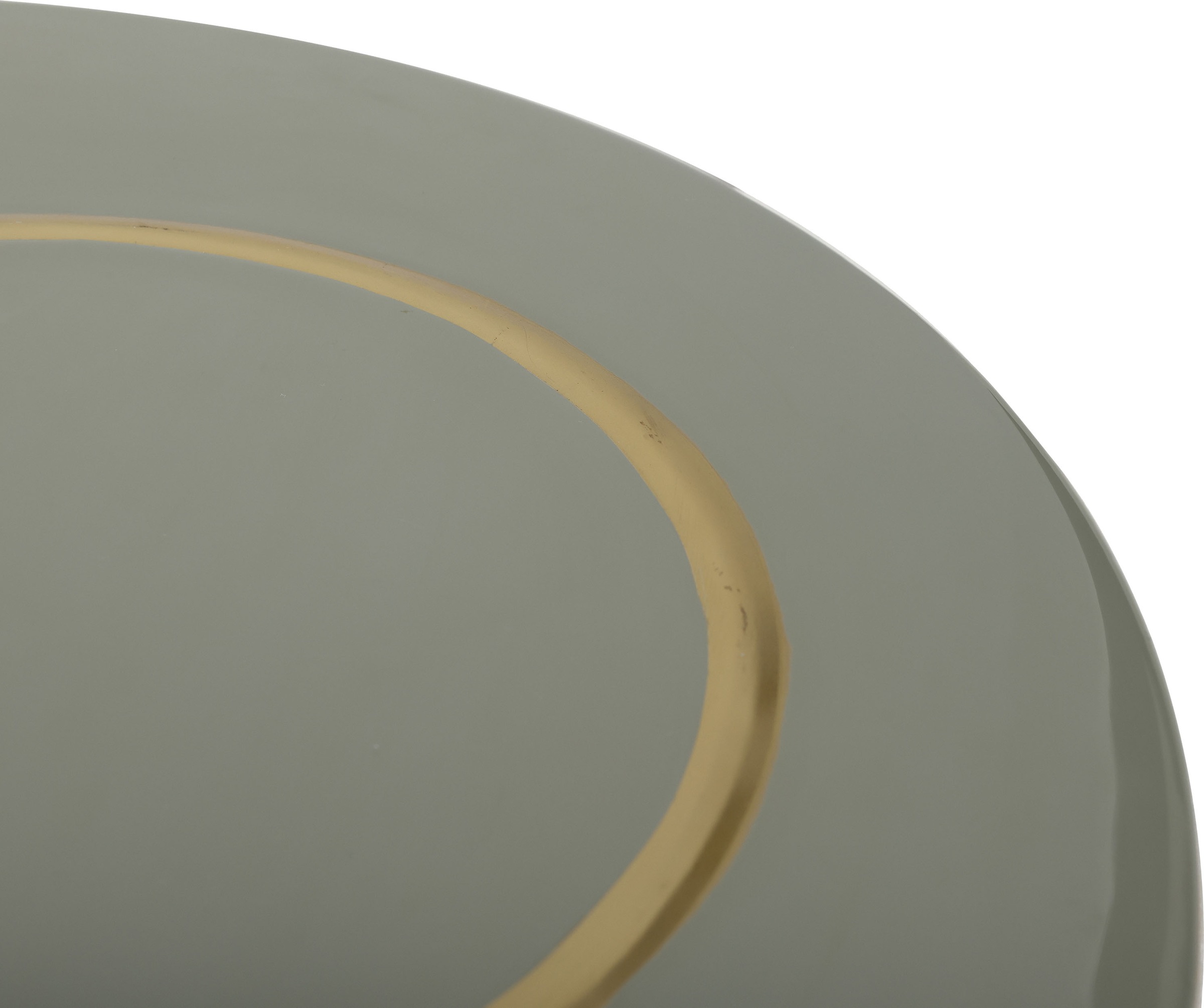 Kayoom Beistelltisch »Art Deco 2325, Beistelltisch aus Eisen, dekoratives Design«, (1 St.), Handarbeit, lackierter Tisch mit Metalleffekten, dekorativ