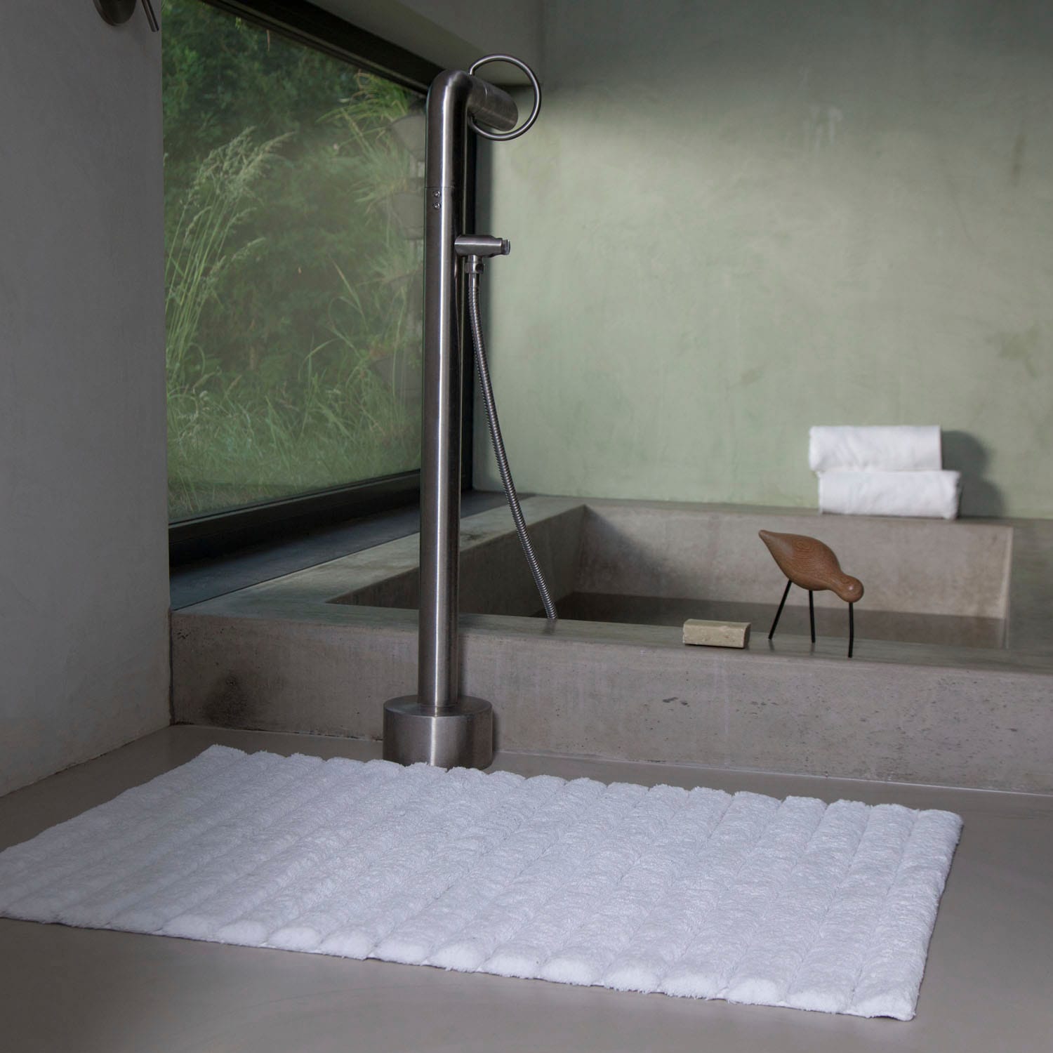 Seahorse Badematte »»Board« Hotelmatte«, beidseitig nutzbar, waschbar, 100% superweiche Frotteebaumwolle