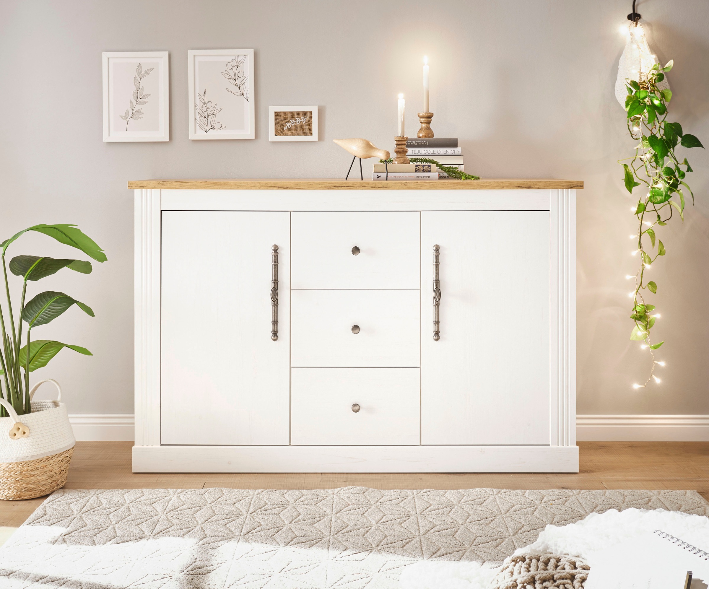 Home affaire Sideboard "WESTMINSTER TOPSELLER", (Breite ca. 146 cm), im rom günstig online kaufen