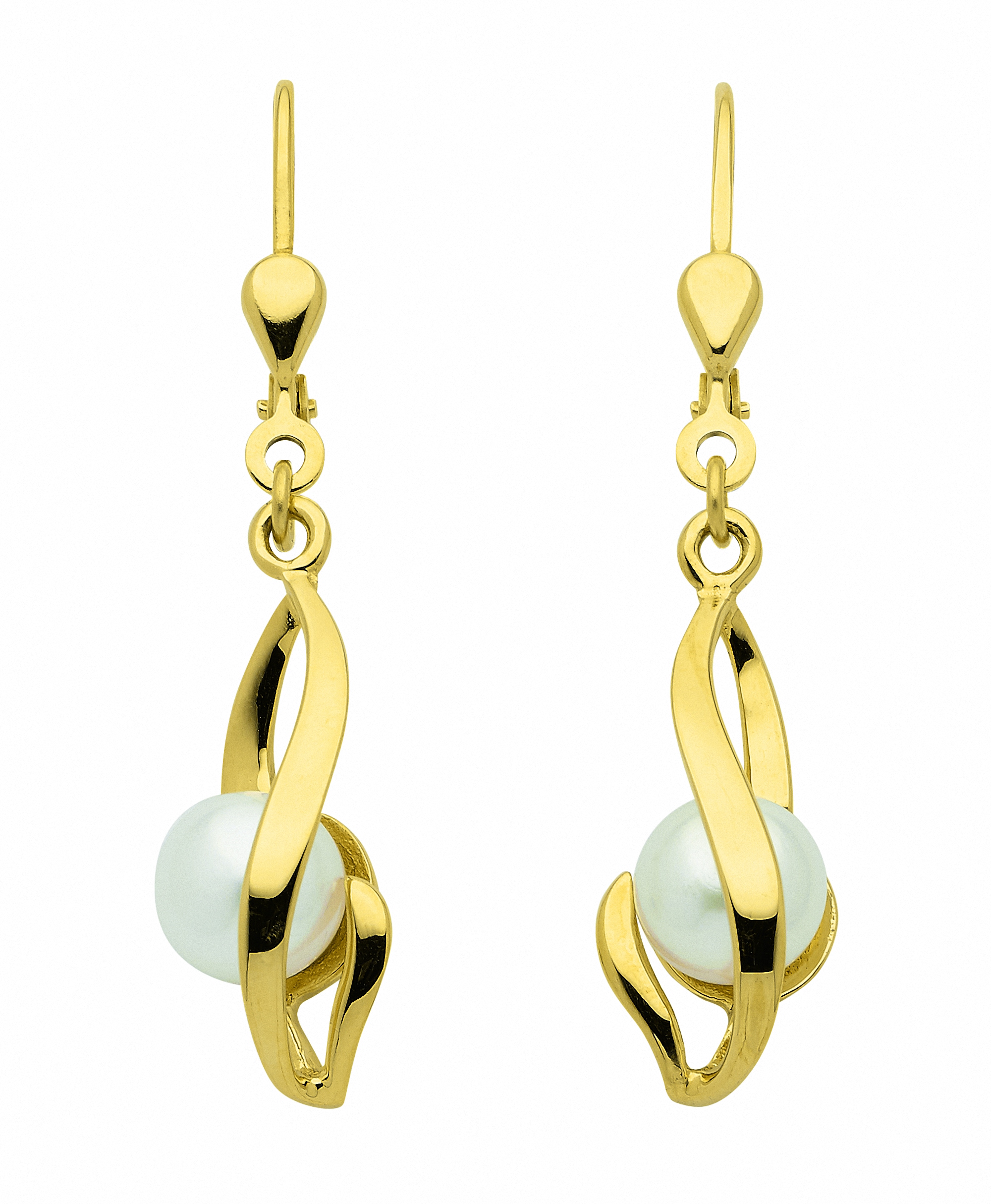 Adelia´s Paar Ohrhänger »Damen Goldschmuck«, 333 Gold Goldschmuck für Damen  online kaufen | BAUR | Ohrhänger