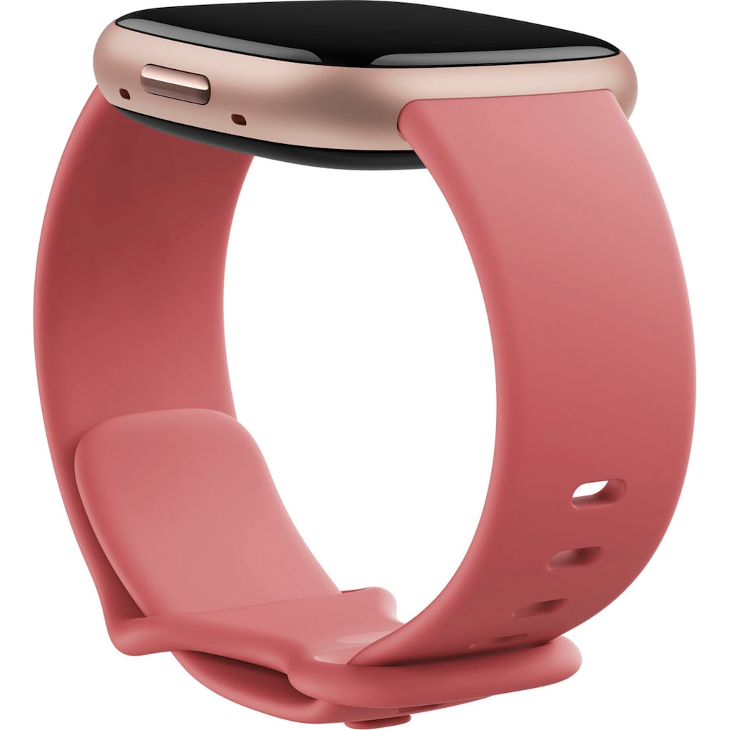 fitbit by Google Smartwatch »Versa 4 + Infinity Band White Small«, (inkl. 6 Monate Fitbit Premium Mitgliedschaft)