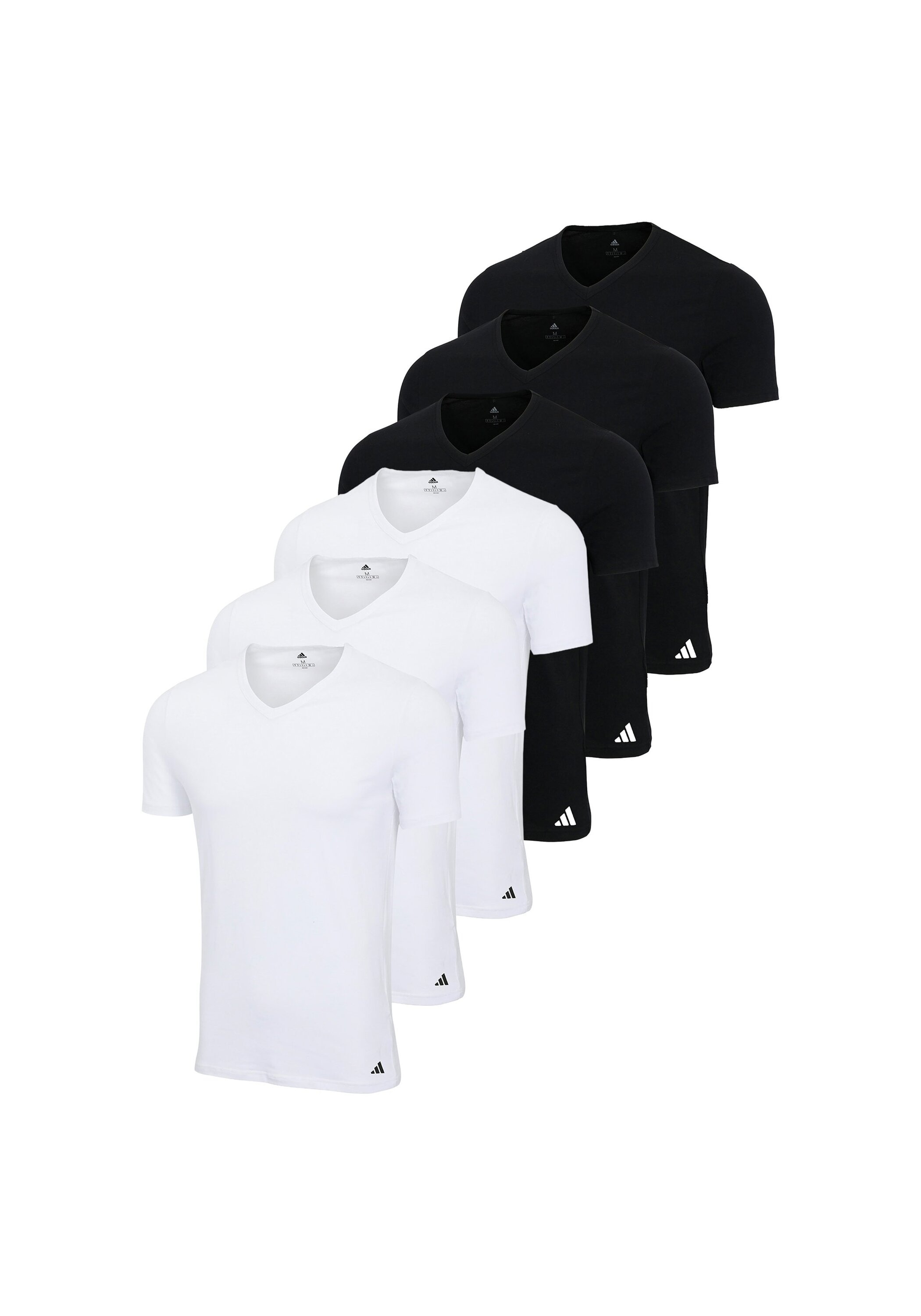 adidas Originals T-Shirt "T-Shirt V-Neck Shirt, Active Core Cotton 6PK 6er günstig online kaufen