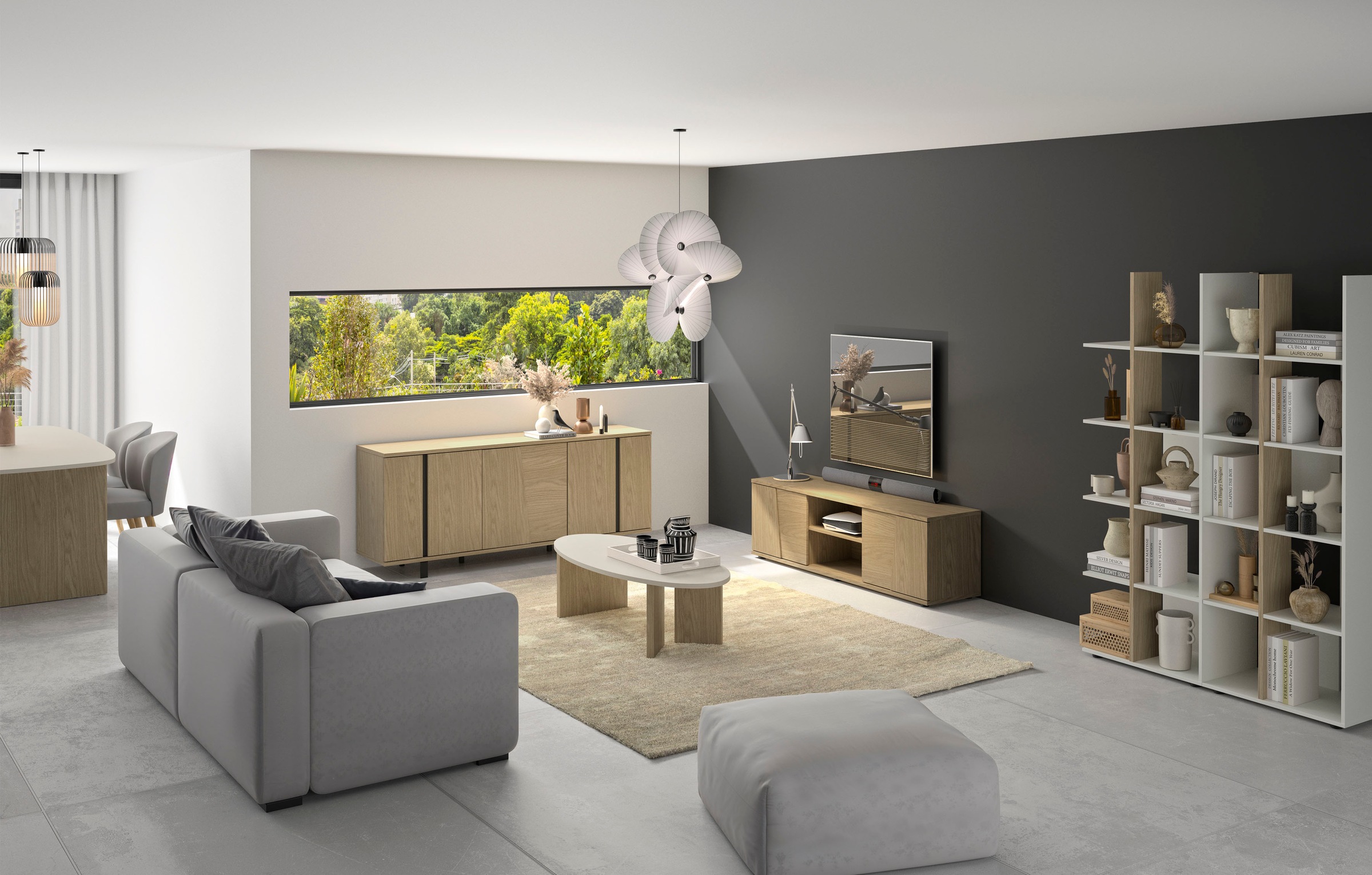 Gami Sideboard "SOLENA", Sideboard 3 Türen günstig online kaufen
