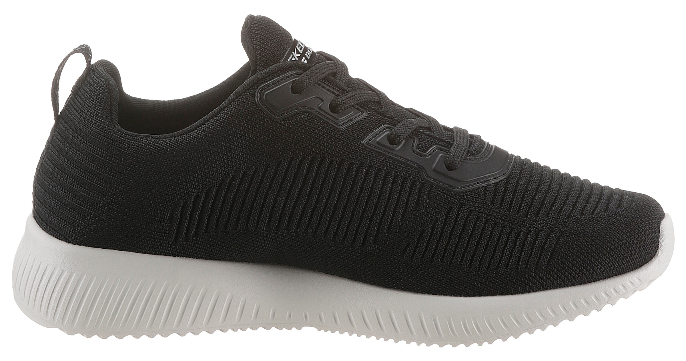 Skechers Sneaker »Bobs Squad - Tough Talk«, mit Skech-Knit, Freizeitschuh, Halbschuh, Schnürschuh