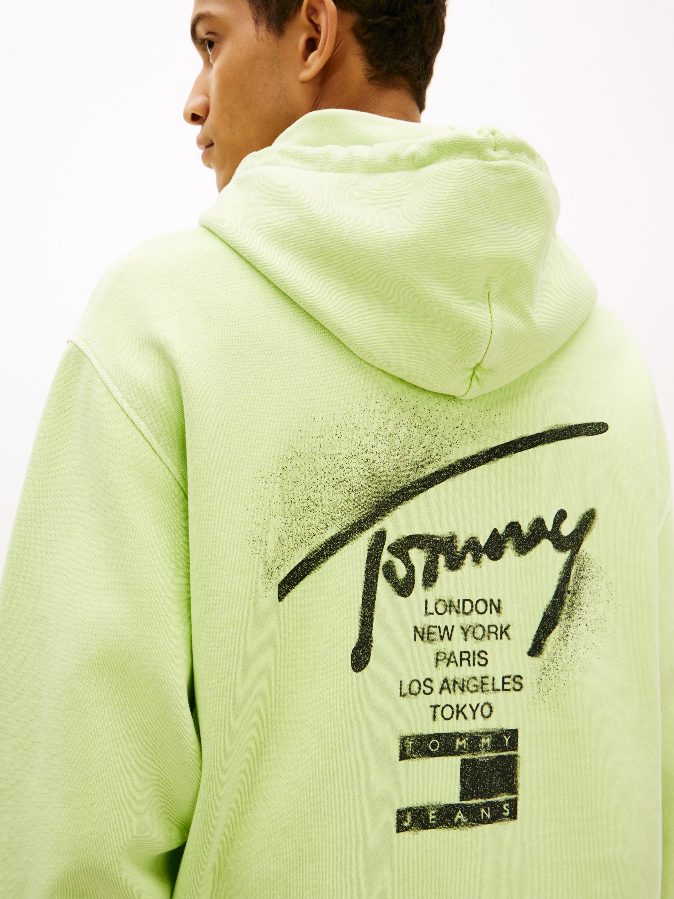 Tommy Jeans Kapuzensweatshirt "TJM RELAXED NEON SIGN", Relaxed fit mit Kapu günstig online kaufen