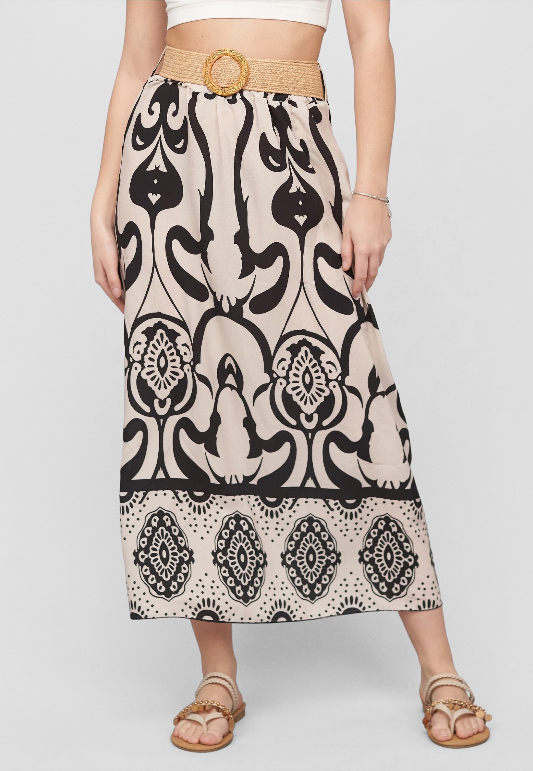 CLOUD 5IVE Maxirock »CLOUD 5IVE Barock Skirt« 1