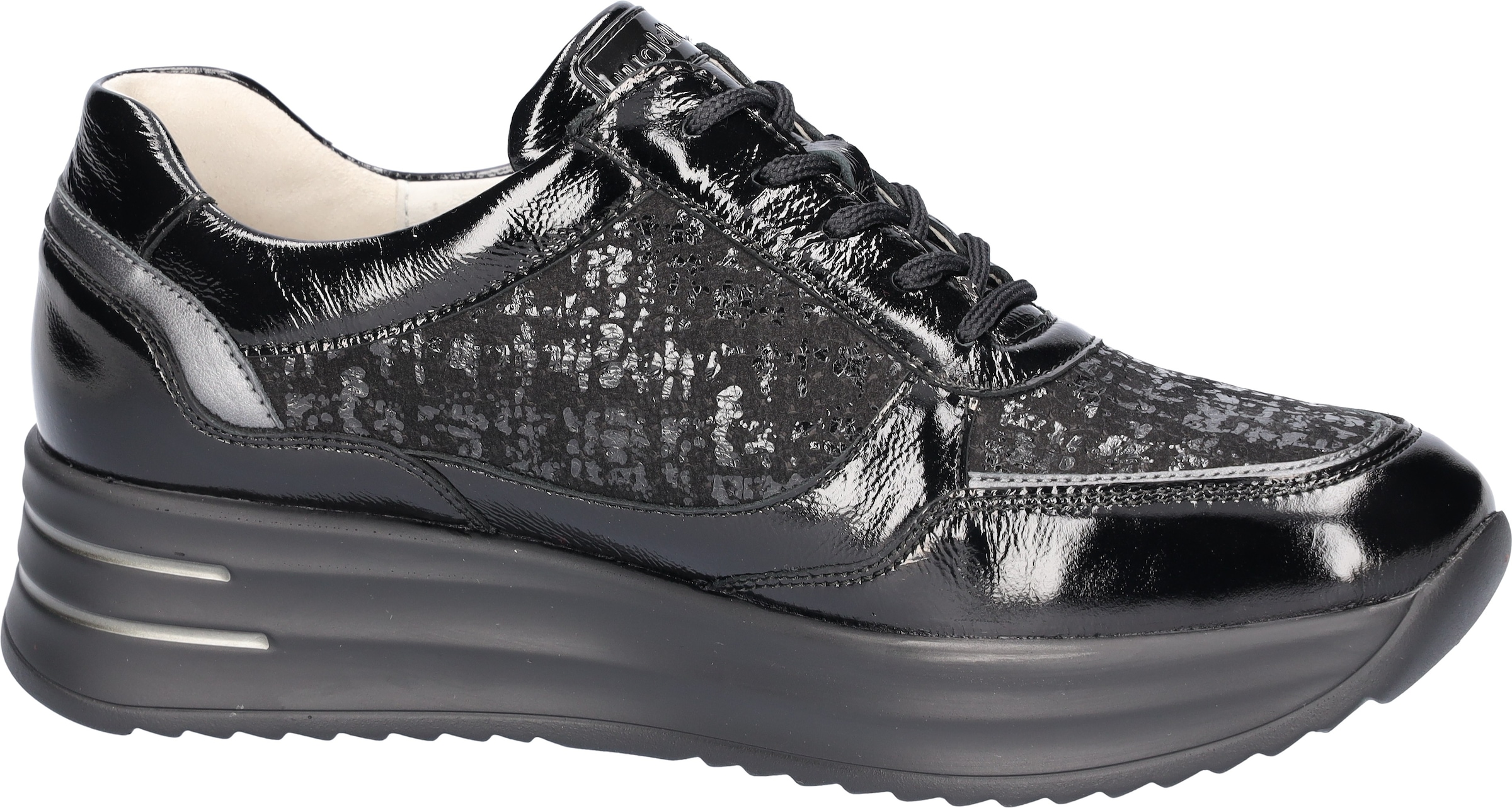 Waldläufer Plateausneaker »H-ARIANNA«, Freizeitschuh, Halbschuh, Schnürschuh in Bequemweite G (=weit)