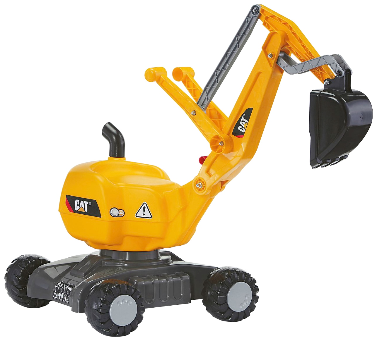 rolly toys® Spielzeug-Aufsitzbagger »Digger CAT«, BxTxH: 43x102x74 cm