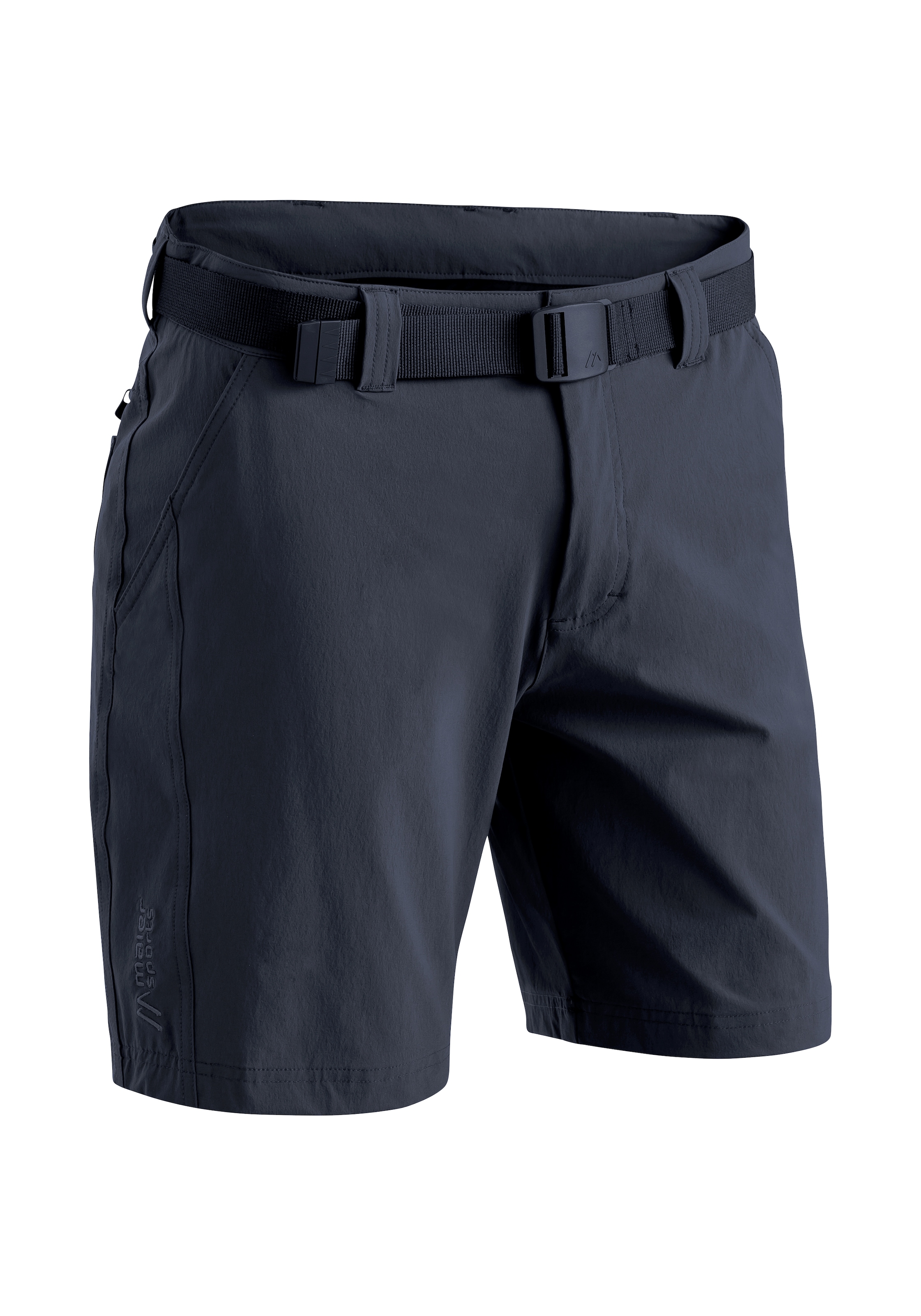 Maier Sports Funktionsshorts "Nil Short M", Herren Shorts, kurze Wanderhose, Outdoorhose 4 Taschen, Regular Fit