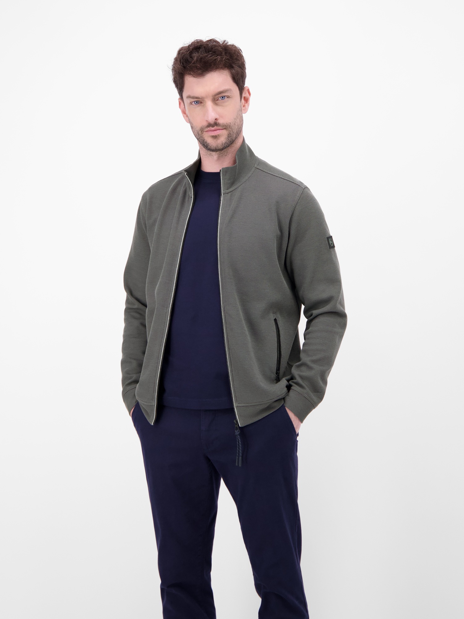 LERROS Sweatjacke Men's Sweatshirt Basalt Grey XL 3