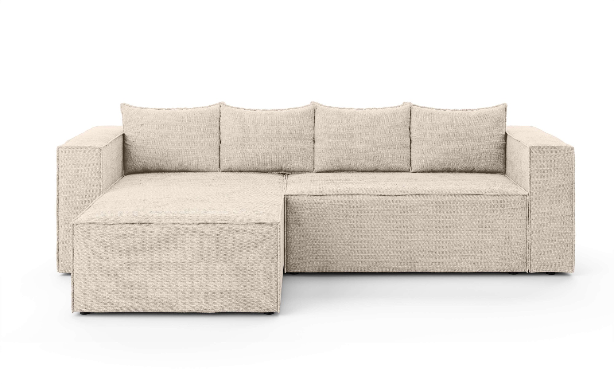 Home affaire Ecksofa "LINCOLNVILLE mit Bettfunktion und Bettkasten, Maße B/ günstig online kaufen