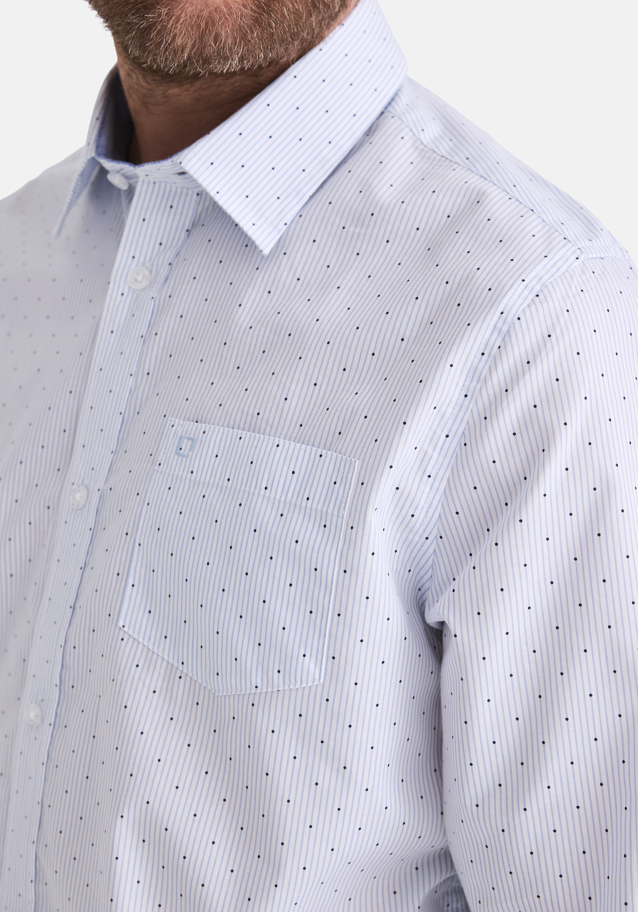 Thumbnail - Stooker Men Langarmhemd "HUGH Hemd Langarm Regular Fit" Langarm Hemd Regular Fit für Herren