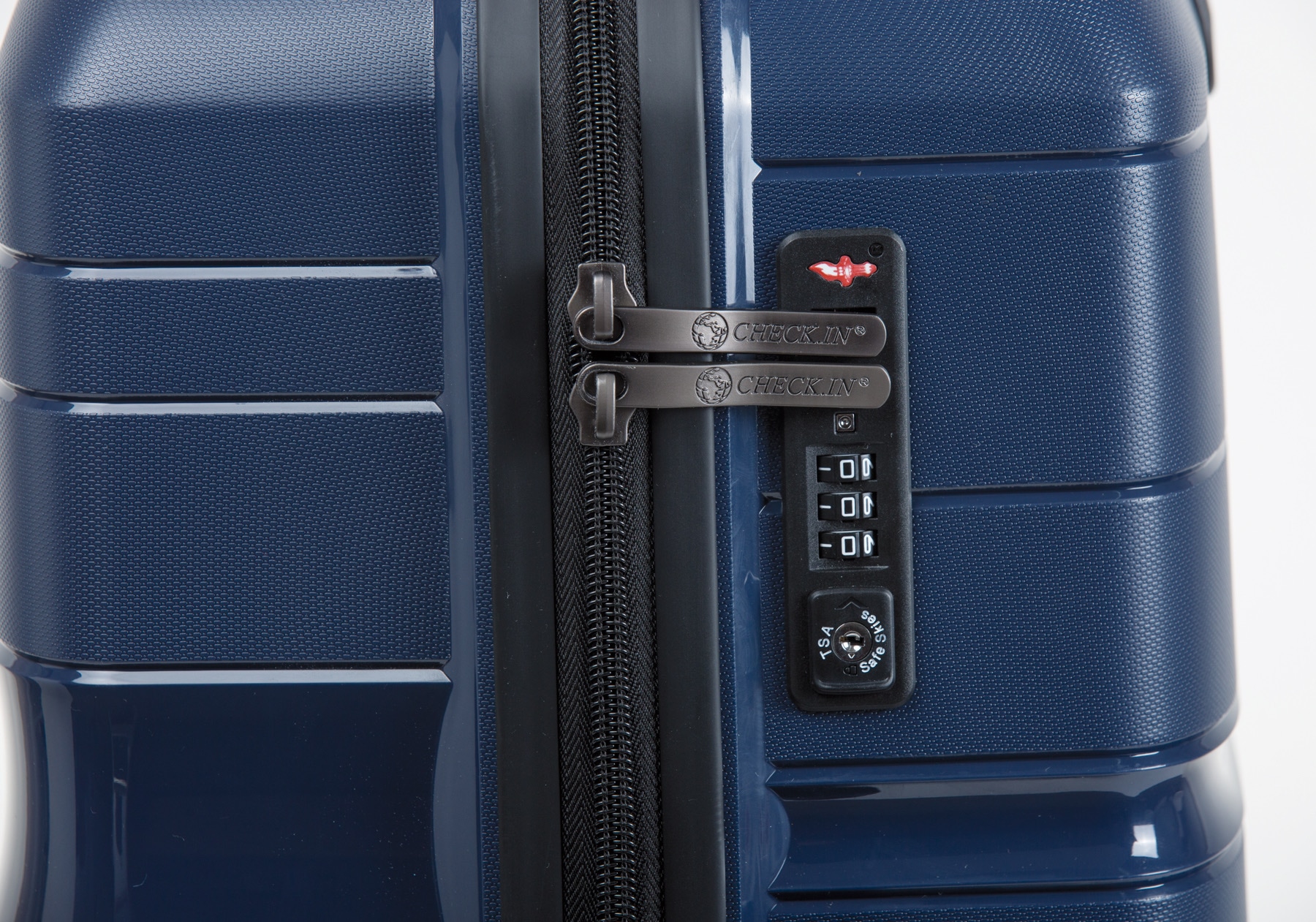 CHECK.IN® Trolleyset »Memphis XS/L/XL«, (Set, 3 tlg.), Kofferset, Gepäckset, klein mittel groß, Handgepäck, Aufgabegepäck