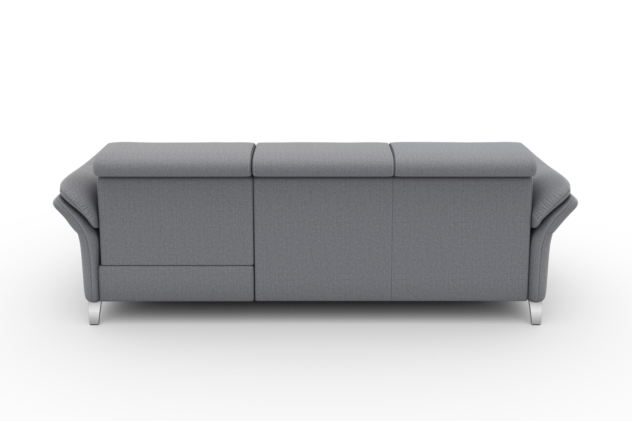 sit&more Ecksofa »Vincenzo L-Form« inklusive Kopfteilverstellung, wahlweise mit Bettfunktion, Bettkasten