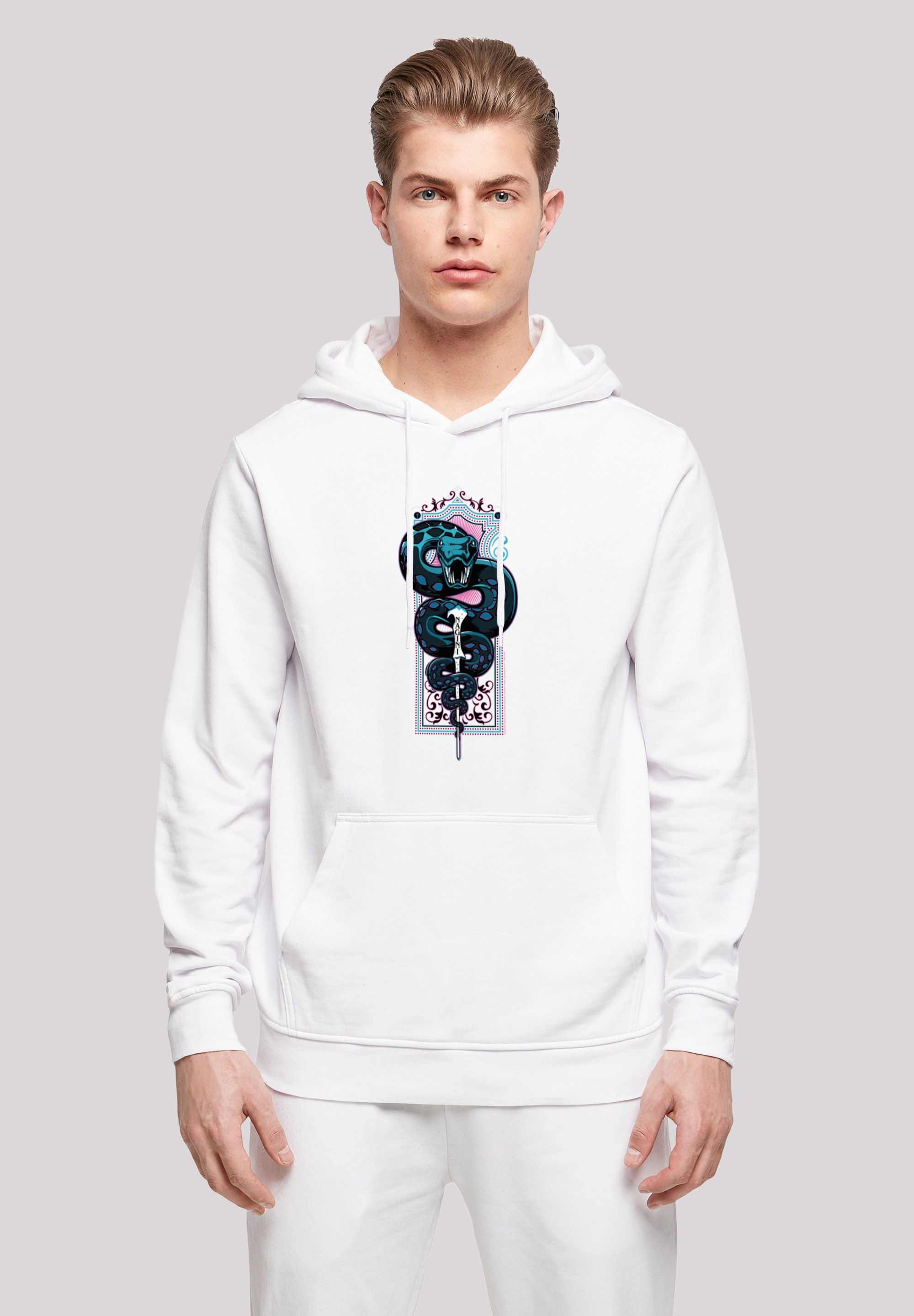 F4NT4STIC Kapuzenpullover "Harry Potter Neon Nagini", Print