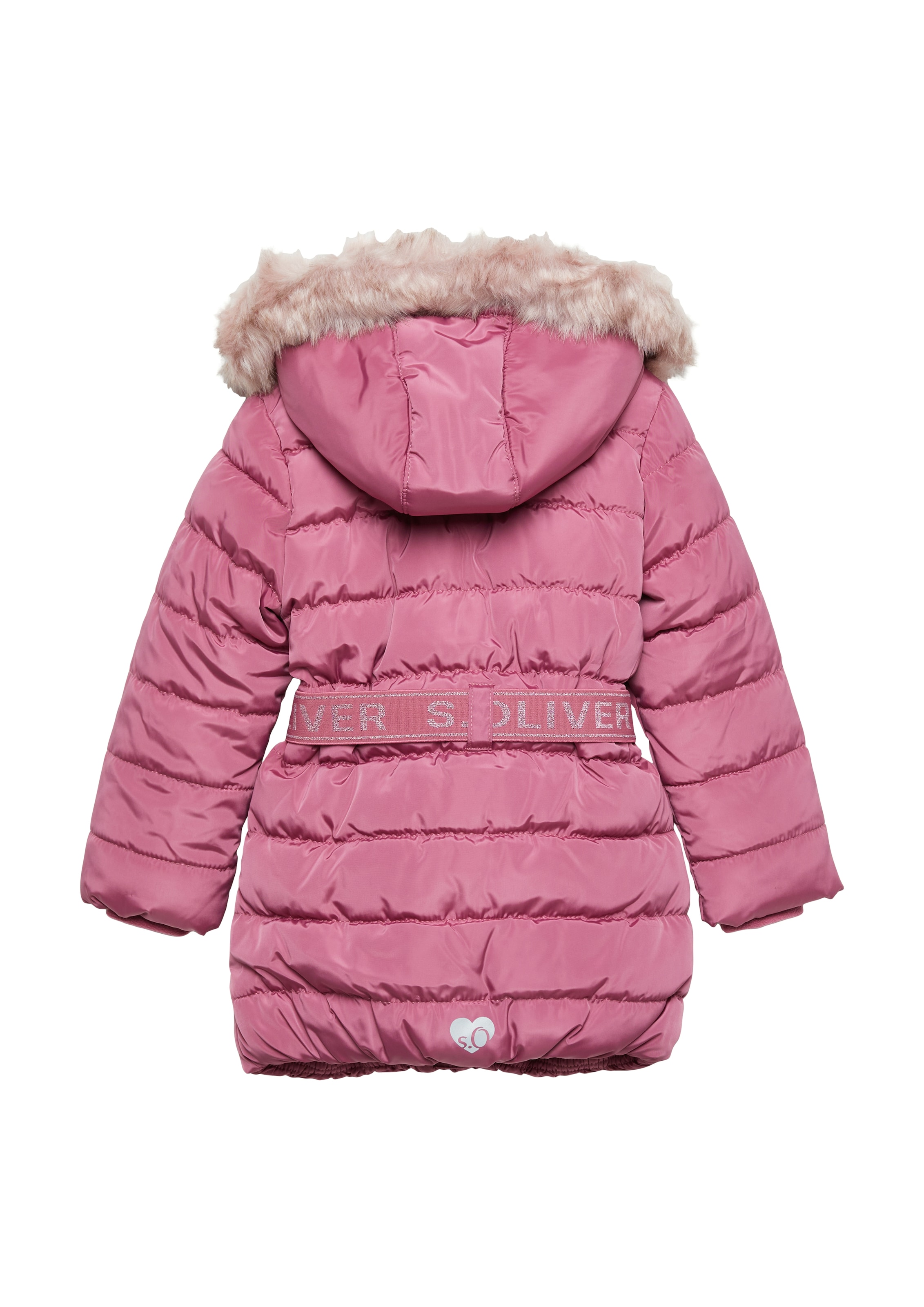 s.Oliver Junior Outdoorjacke, mit Kapuze, mit Kapuze