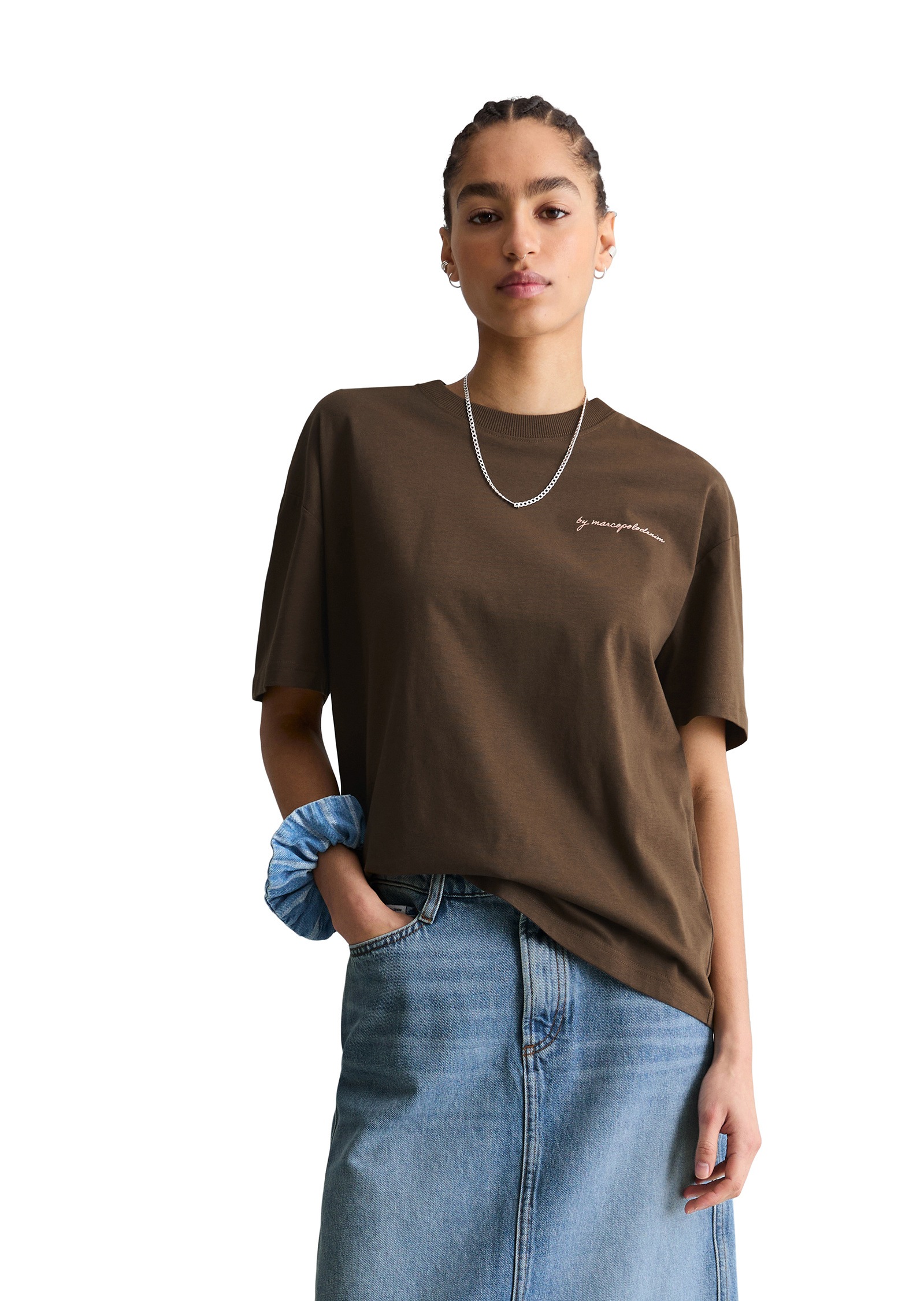 Marc OPolo DENIM T-Shirt "mit Rückenprint" günstig online kaufen