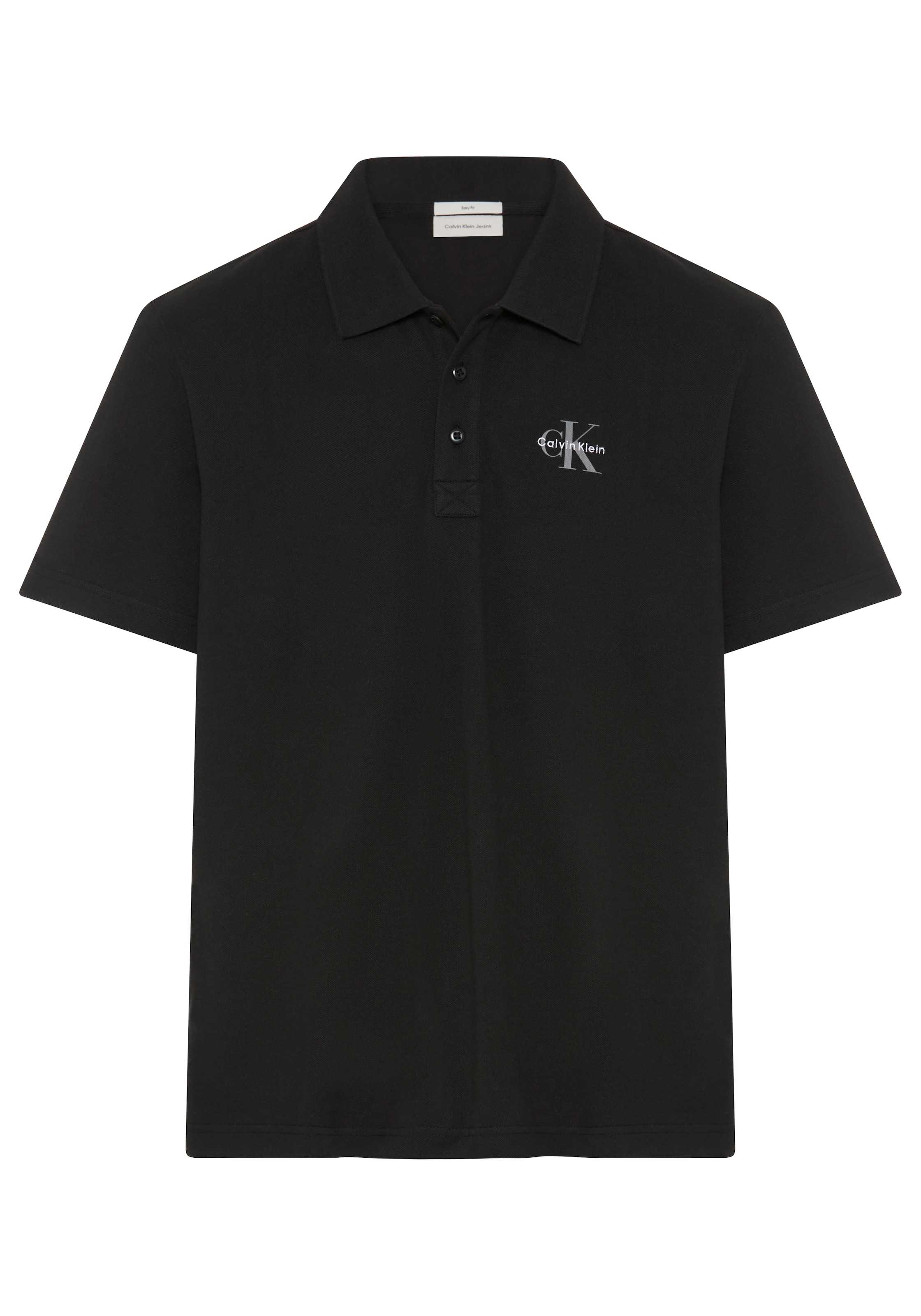 Calvin Klein Jeans Poloshirt "EASY MONOLOGO CASUAL PIQUE" Regular fit mit P günstig online kaufen