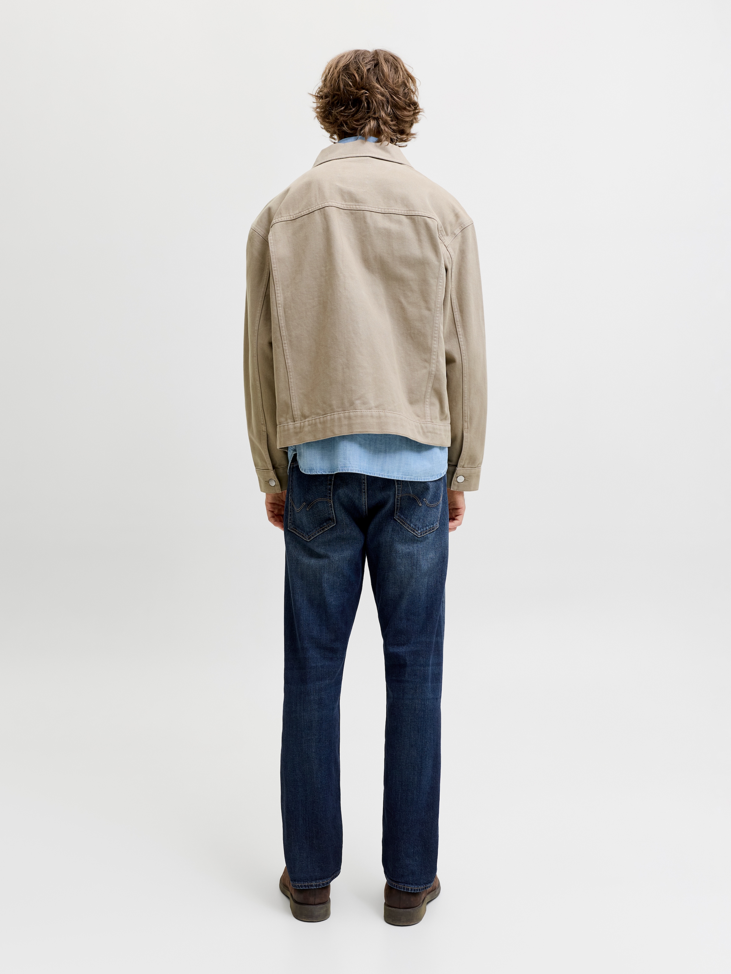 Jack & Jones Relax-fit-Jeans »JJICHRIS JJICON JOS« Baumwollmischung, relaxed fit