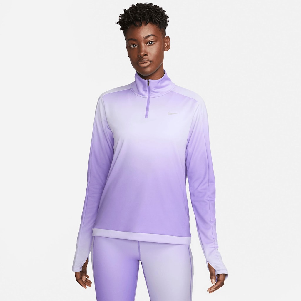 Nike Laufshirt »Dri-FIT Swoosh Women's Printed Half-Zip Top«