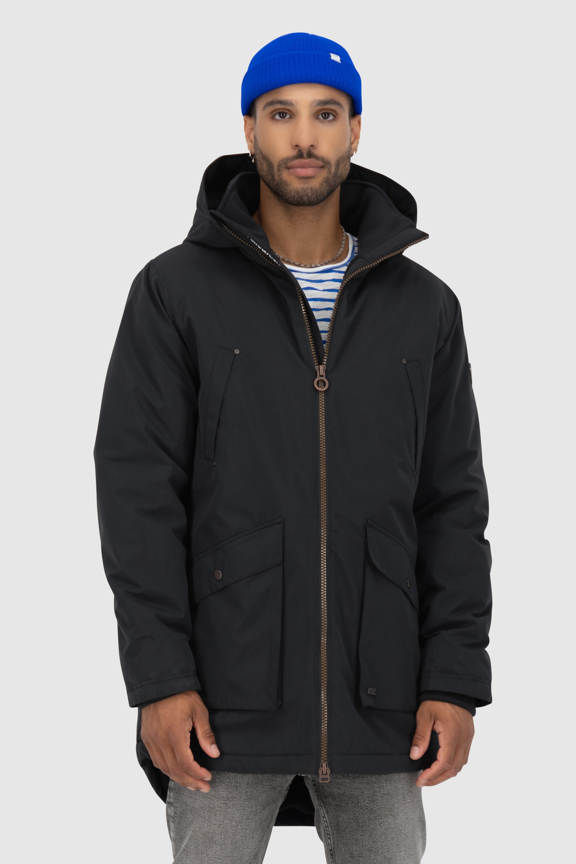 Alife & Kickin Winterjacke "Herren RonAK A", Warm gefütterte Jacke mit groß günstig online kaufen