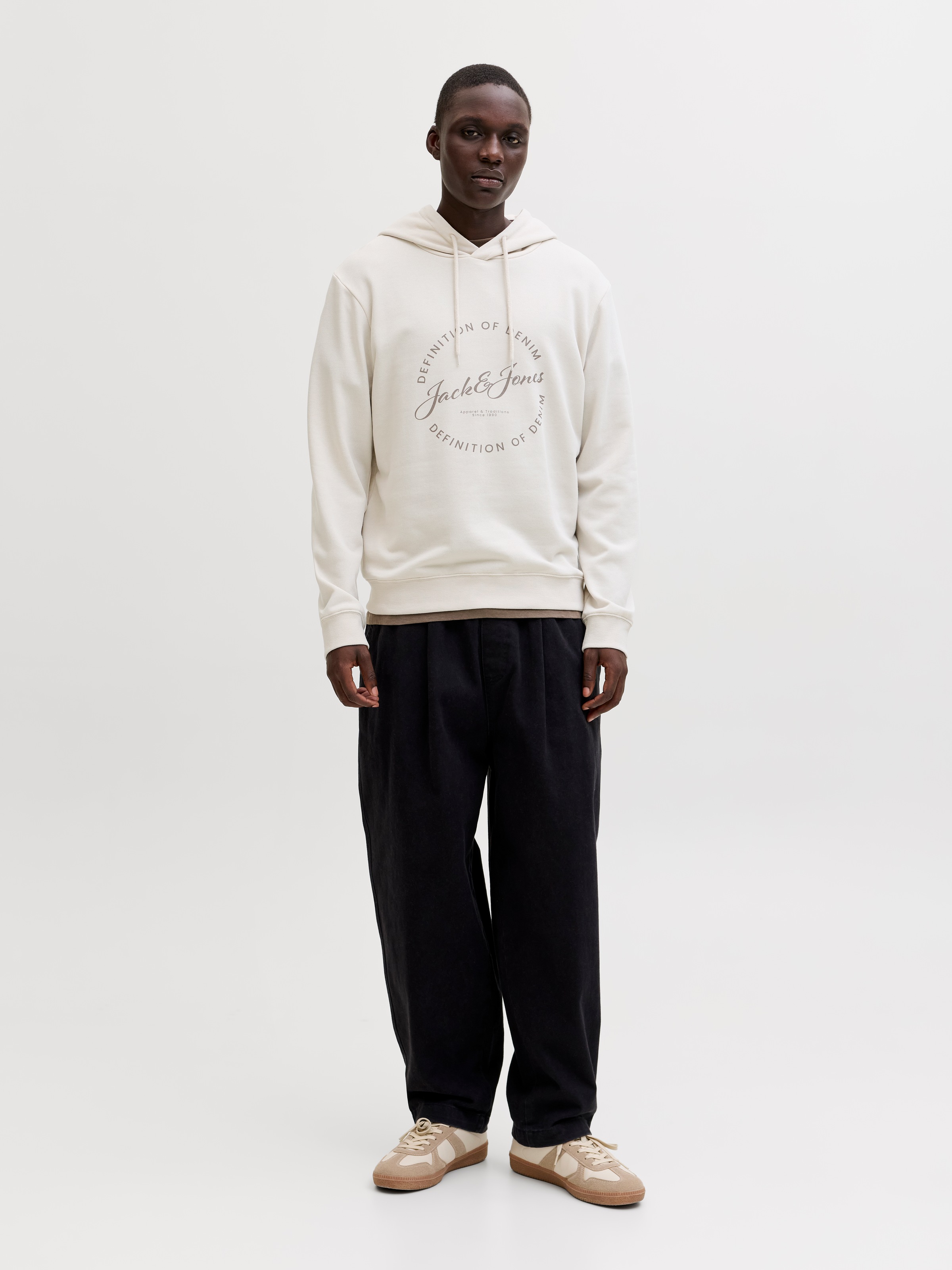 Jack & Jones JJGRAYSON Hoodie Moonbeam L 3