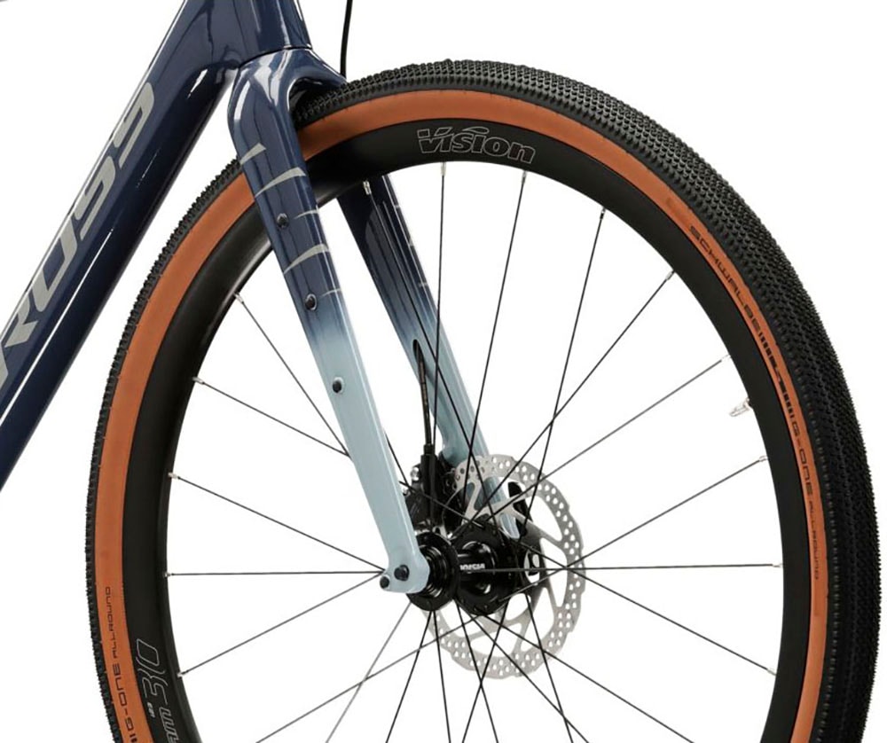 Kross Gravelbike »KROSS Gravelbike Esker 8.0 28" blau 24 Gänge«, 24 Gang, Shimano, GRX RX820 Schaltwerk, Kettenschaltung