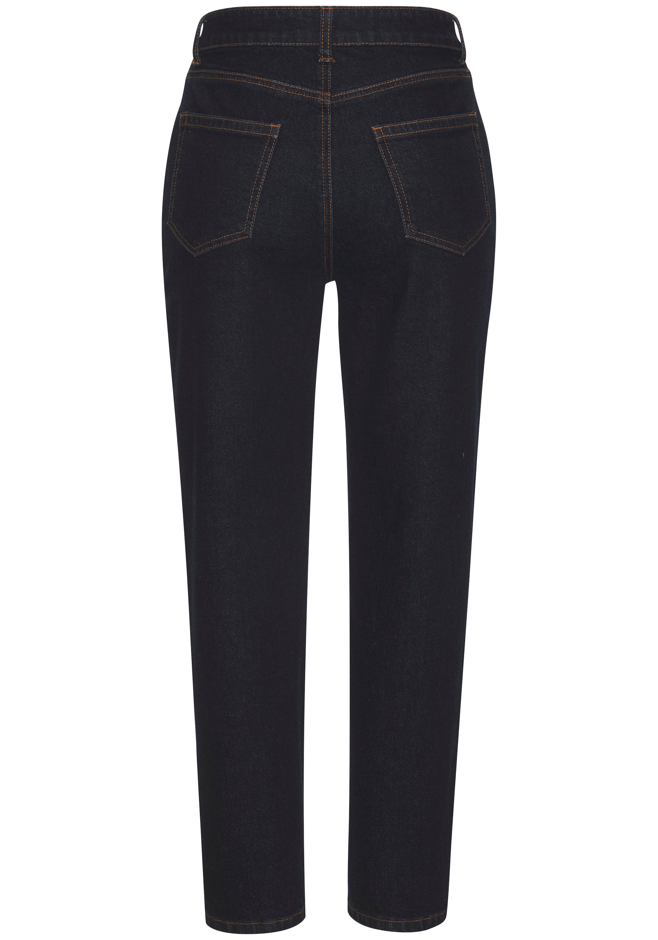 LASCANA Mom-Jeans, mit hohem Bund. elastische Denimware