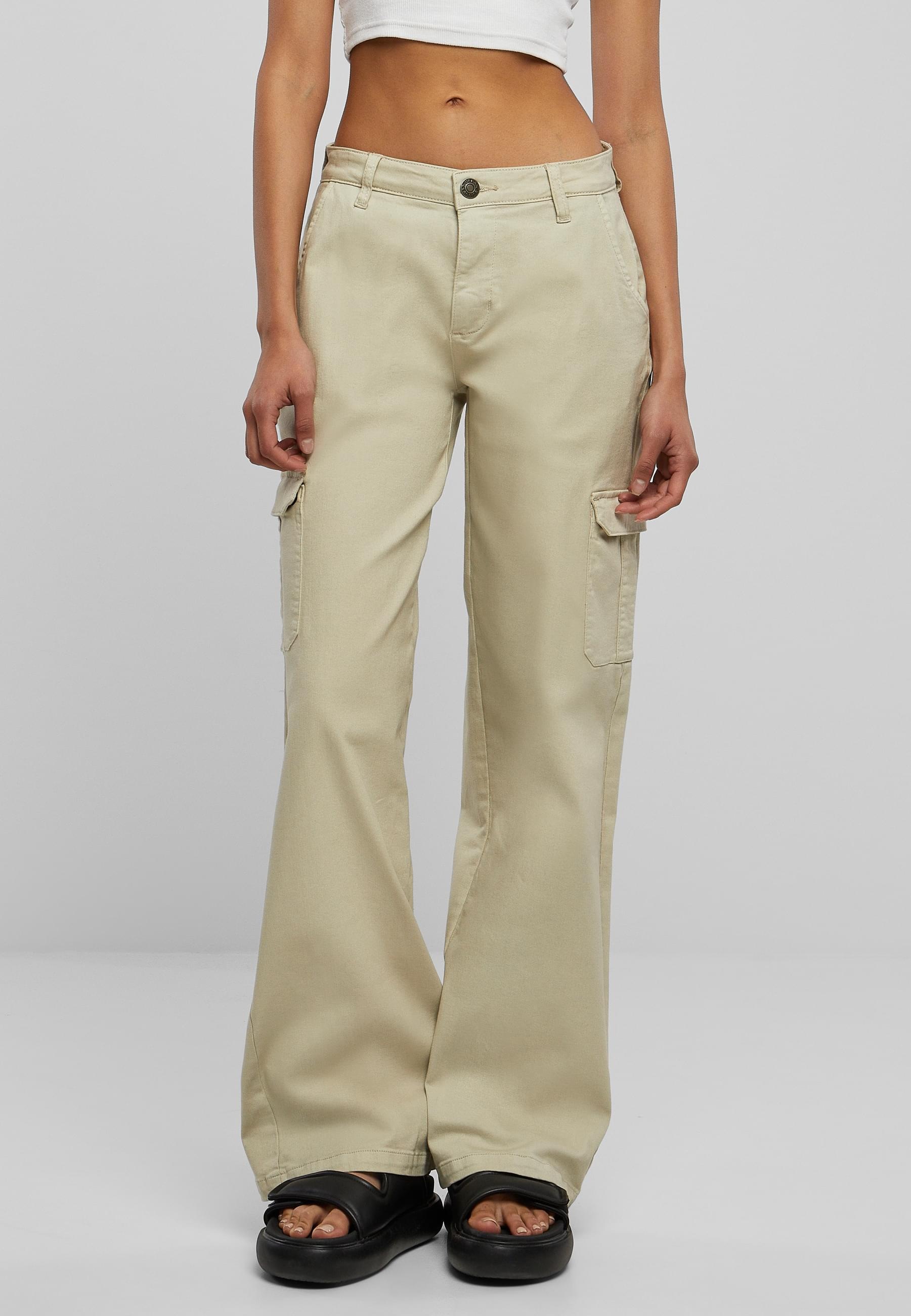 URBAN CLASSICS Stoffhose »Urban Classics Damen«, (1 tlg.)