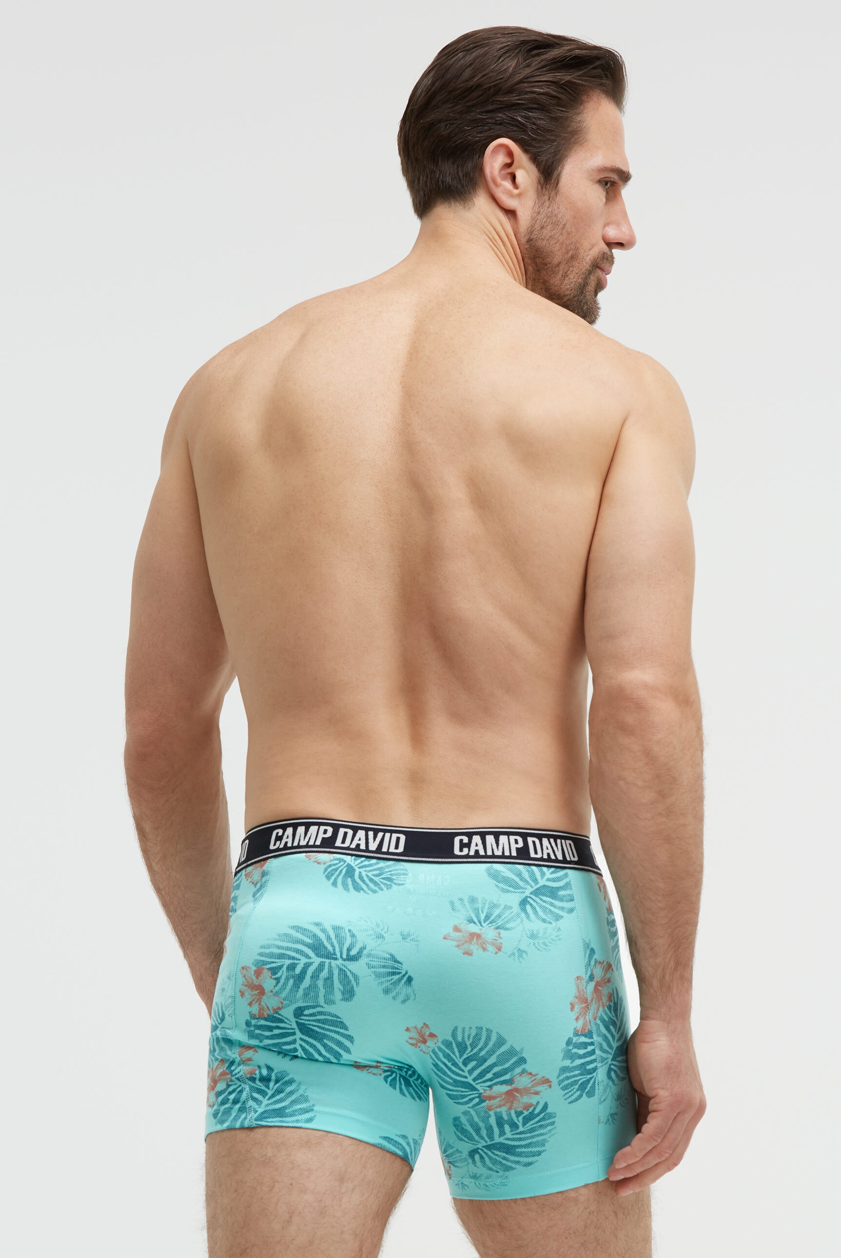 CAMP DAVID Boxershorts »Set:« 2 Stk. mit All Over Print