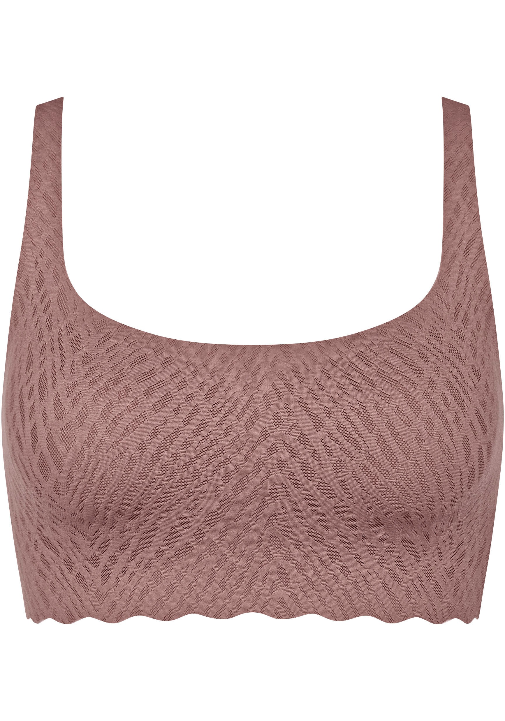 sloggi Bustier "ZERO Feel Bliss Top", unsichtbar mit Spitzenoptik günstig online kaufen